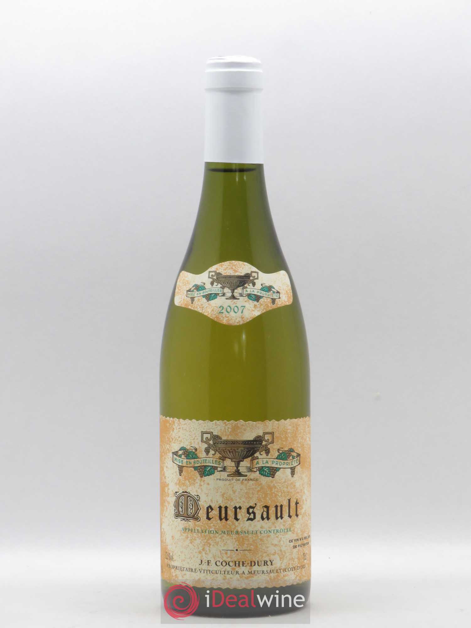 Meursault Coche Dury (Domaine) 2007 - Lot de 1 bouteille - 0