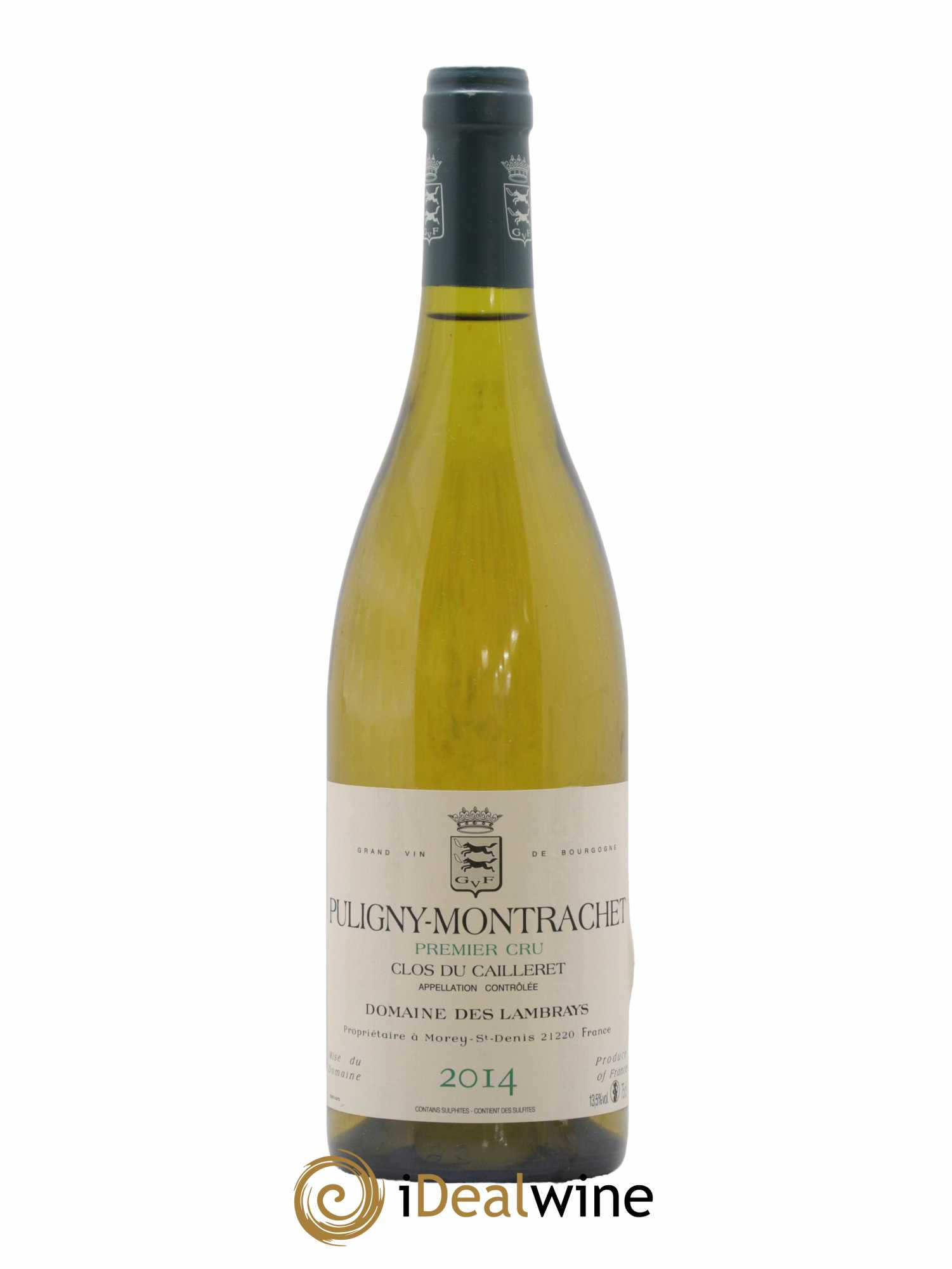 Puligny-Montrachet 1er Cru Clos du Cailleret Domaine des Lambrays 2014 - Lot de 1 bouteille - 0