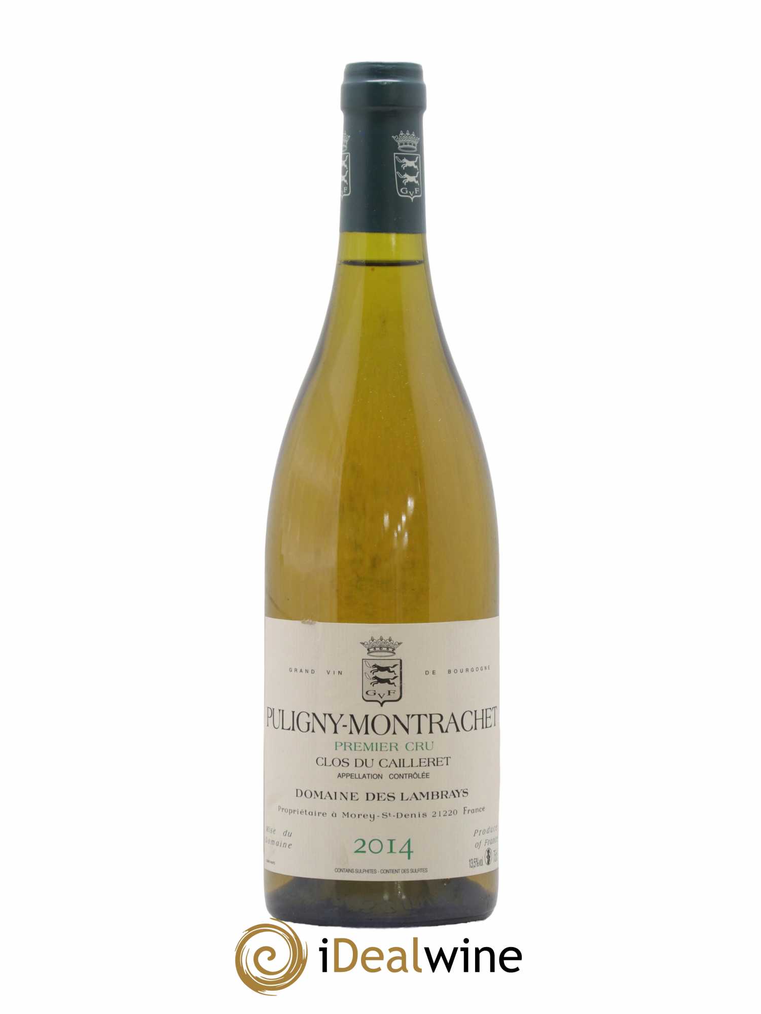 Puligny-Montrachet 1er Cru Clos du Cailleret Domaine des Lambrays 2014 - Lot de 1 bouteille - 0