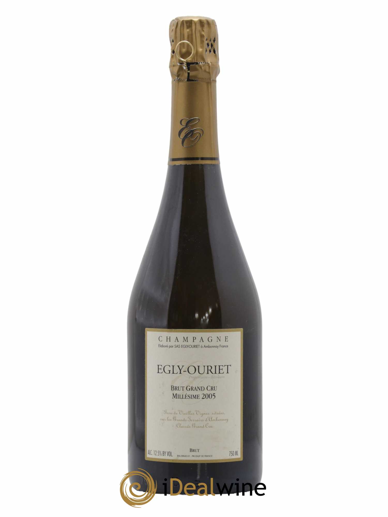 Ambonnay Vieilles Vignes Brut Millésimé Egly-Ouriet 2005 - Lot de 1 bouteille - 0