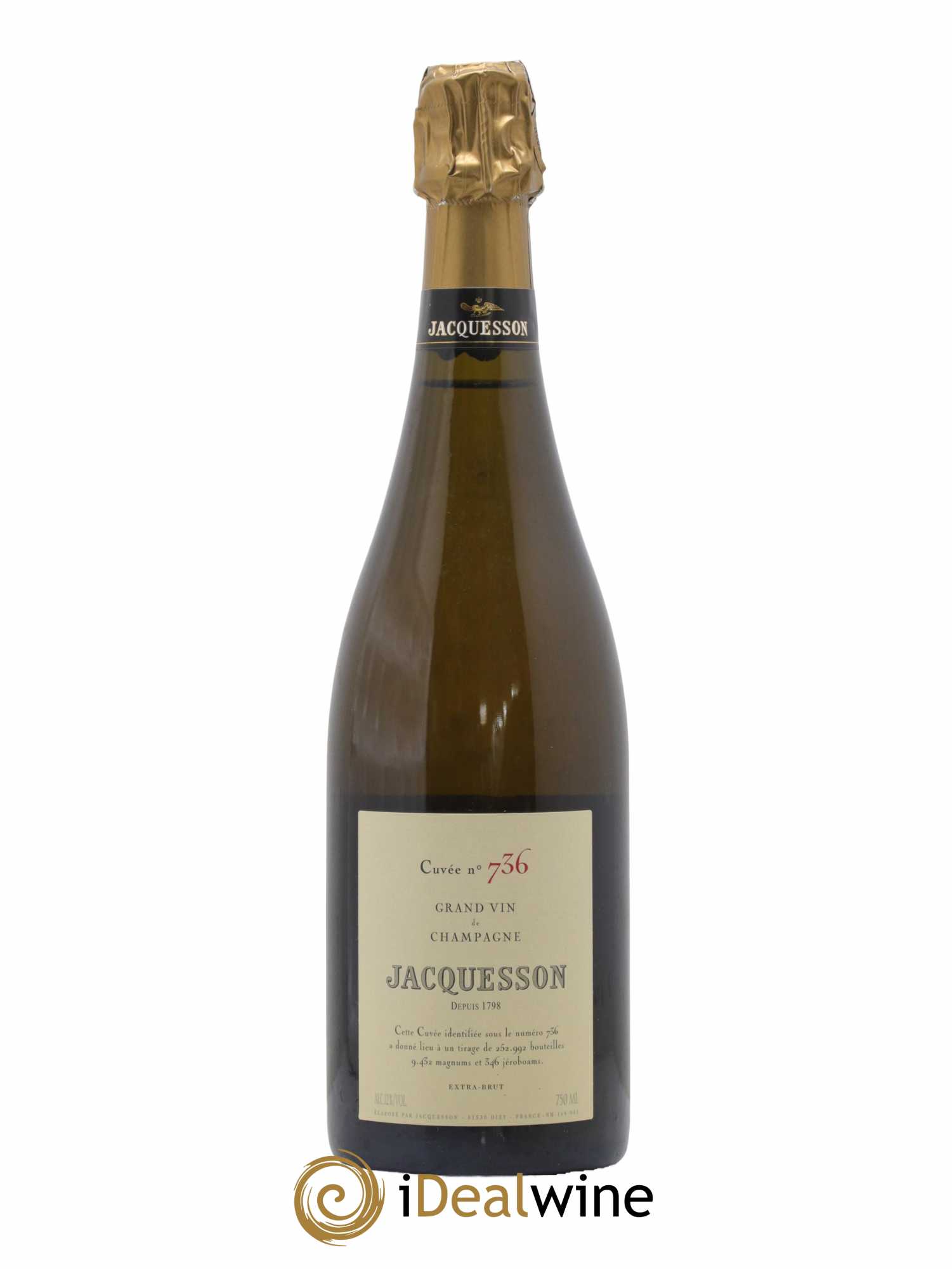 Cuvée 736 Jacquesson - Lot de 1 bouteille - 0