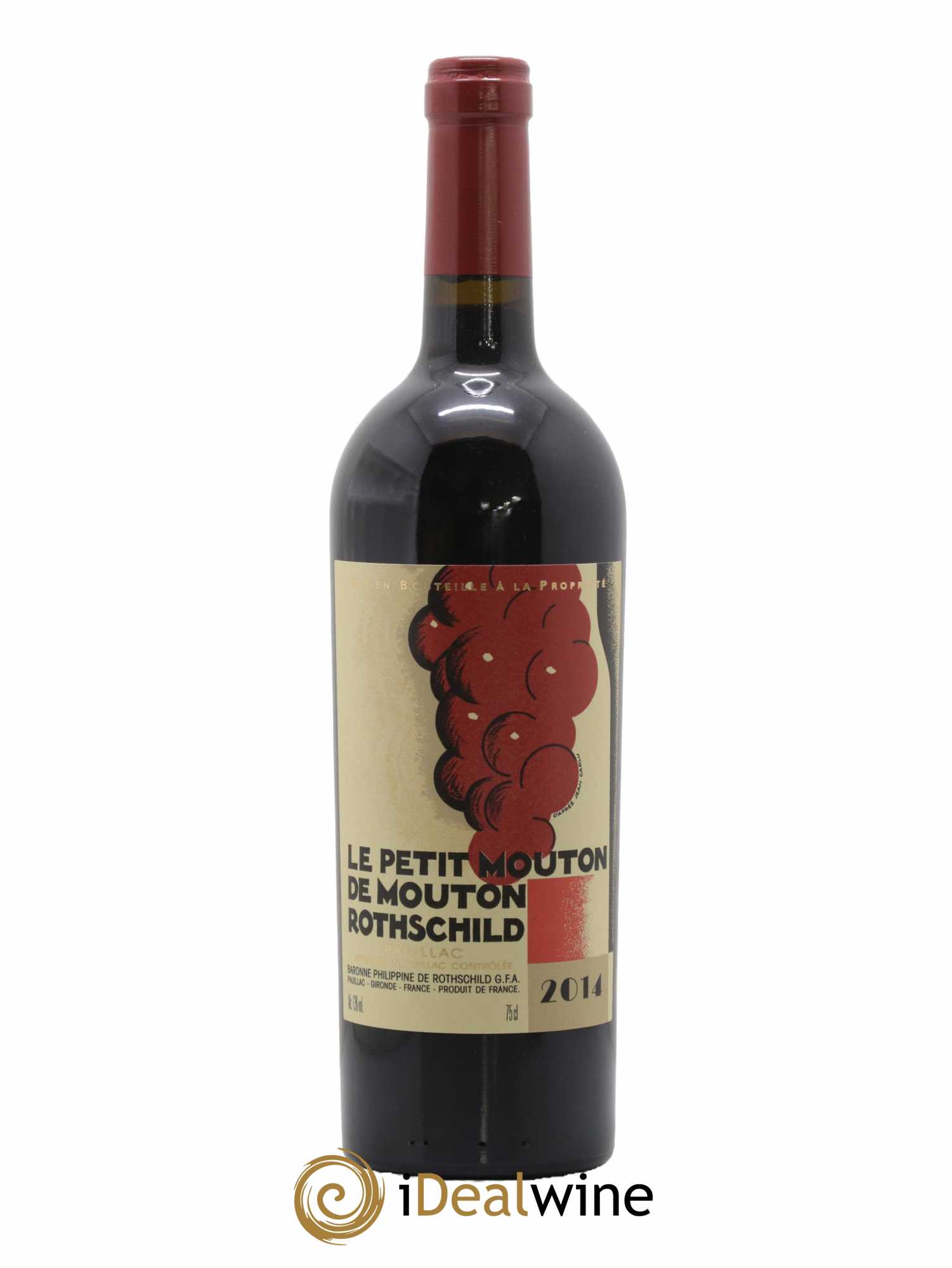 Petit Mouton Second Vin 2014 - Lot de 1 bouteille - 0
