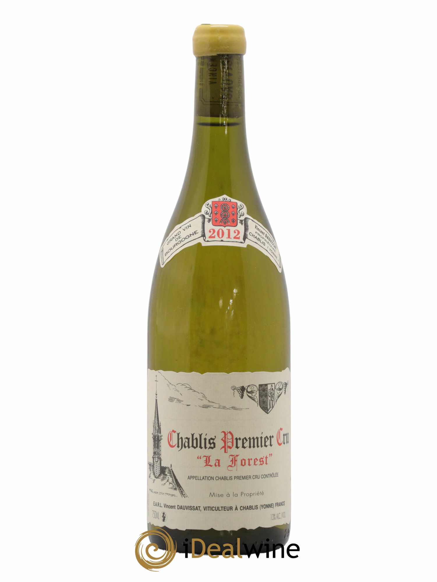 Chablis 1er Cru La Forest Vincent Dauvissat (Domaine) 2012 - Lot de 1 bouteille - 0