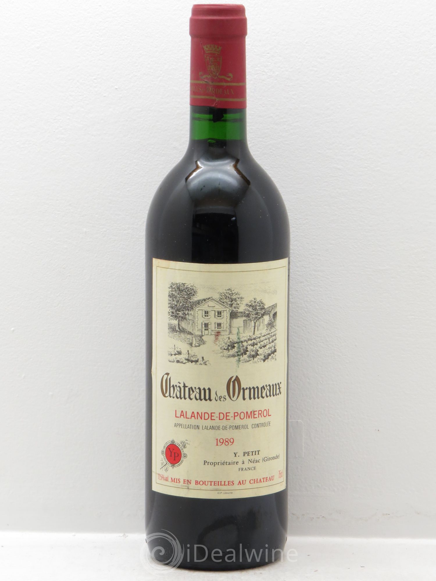 Bordeaux Château des Ormeaux (sans prix de réserve) 1988 - Posten von 1 Flasche - 0