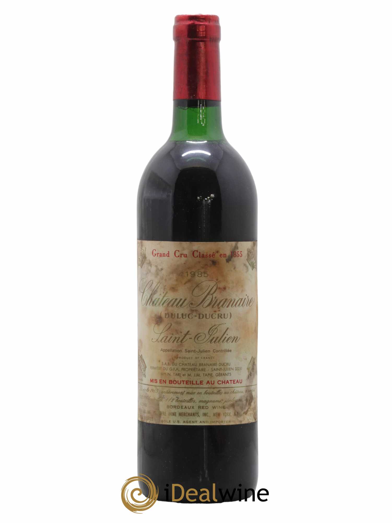 Château Branaire Ducru 4ème Grand Cru Classé 1985 - Lot de 1 bouteille - 0
