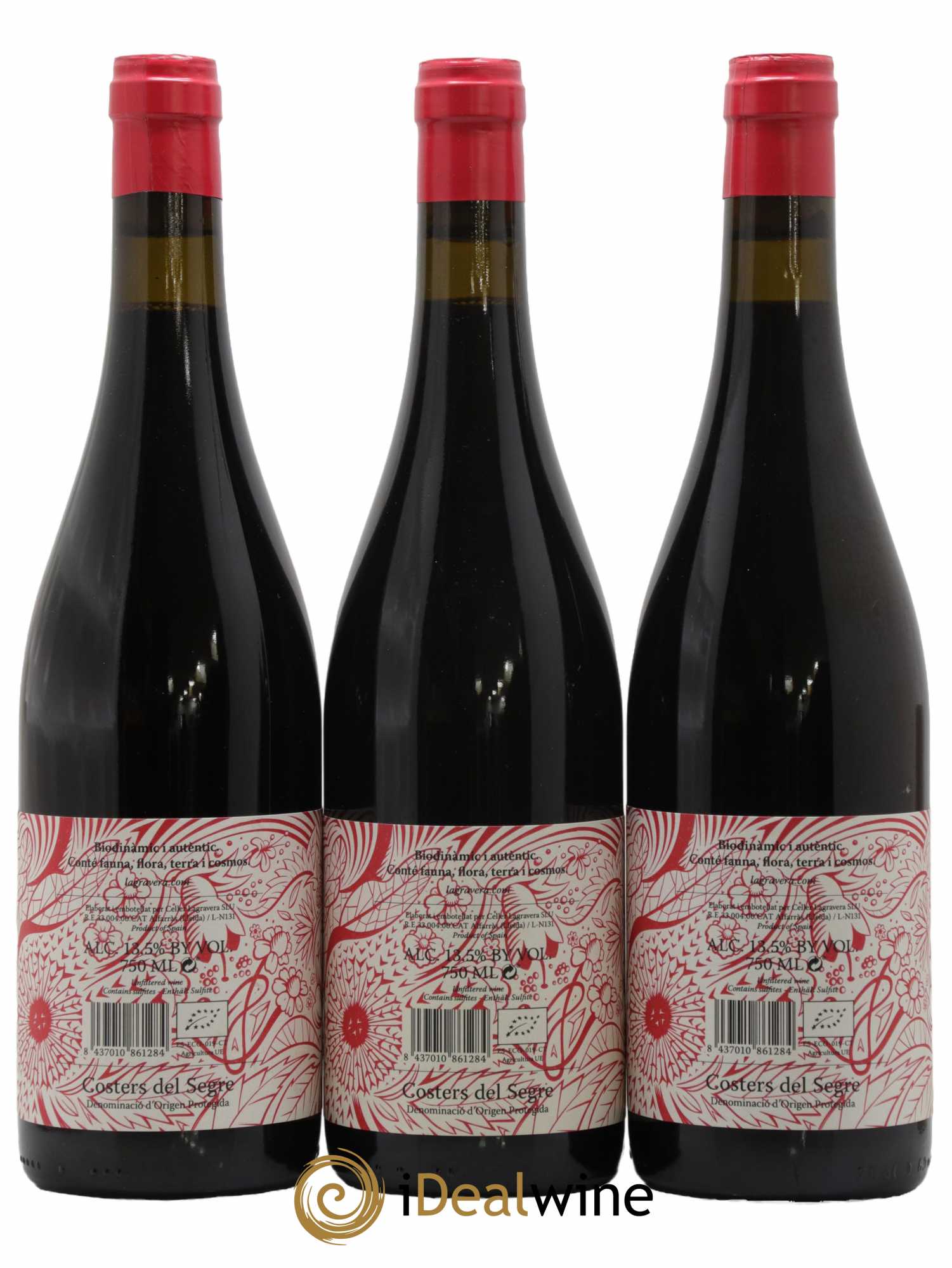 Espagne Costers de Segre Onra Lagravera 2013 - Lot de 3 bouteilles - 1