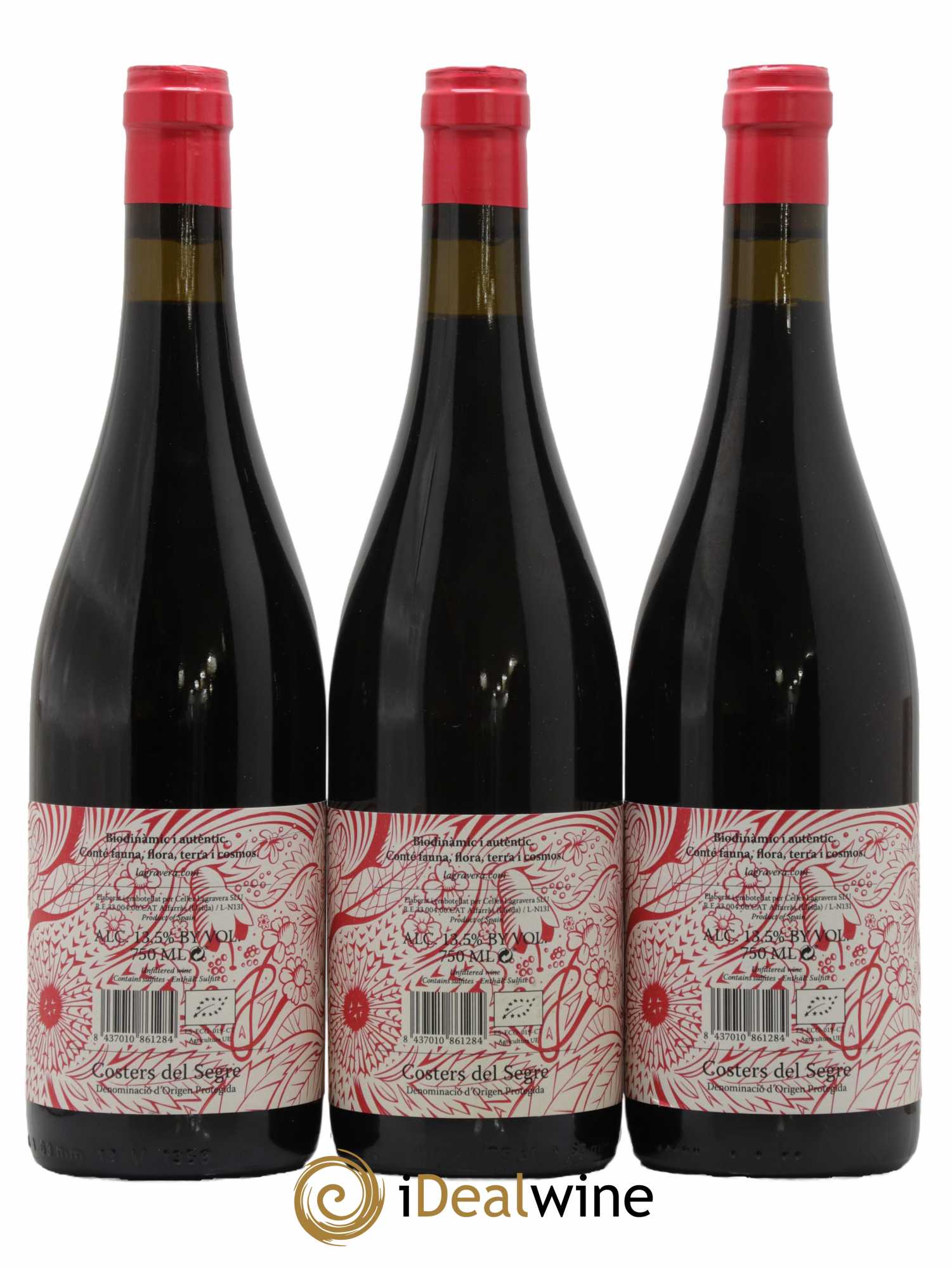 Espagne Costers de Segre Onra Lagravera 2013 - Lot de 3 bouteilles - 1