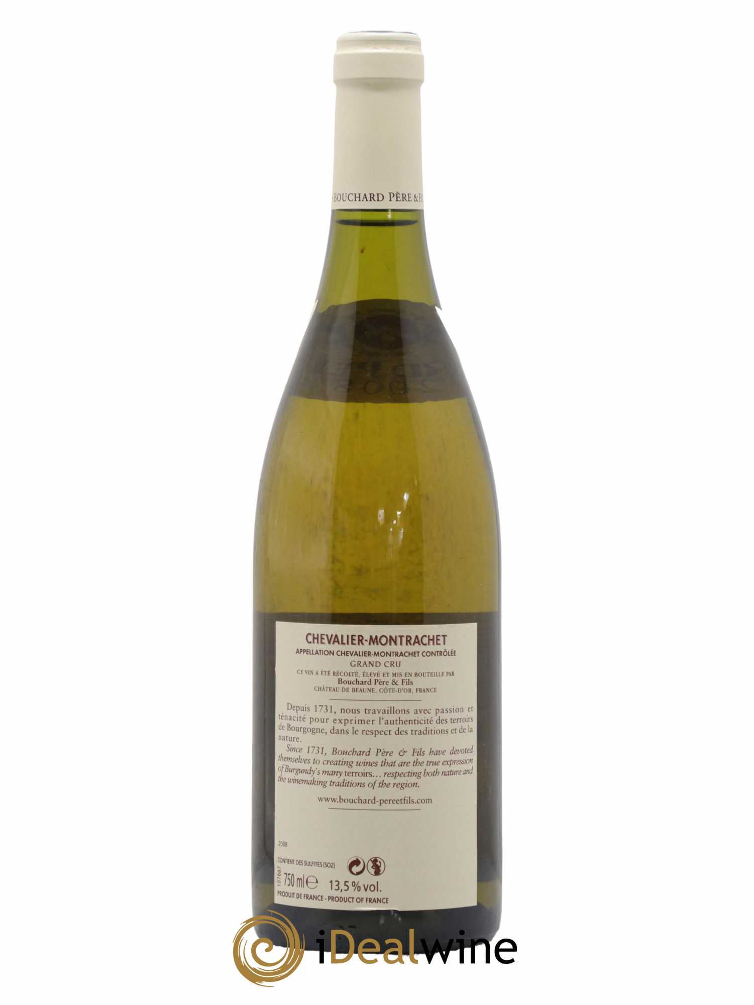Chevalier-Montrachet Grand Cru Bouchard Père & Fils 2008 - Lot de 1 bouteille - 1