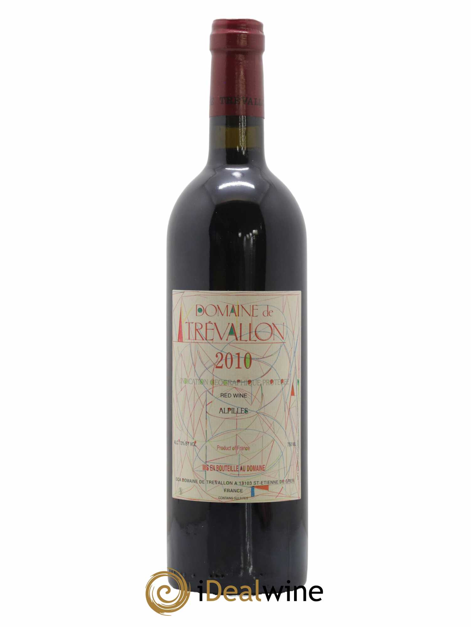 Alpilles Trévallon (Domaine de) Eloi Dürrbach 2010 - Lot de 1 bouteille - 0