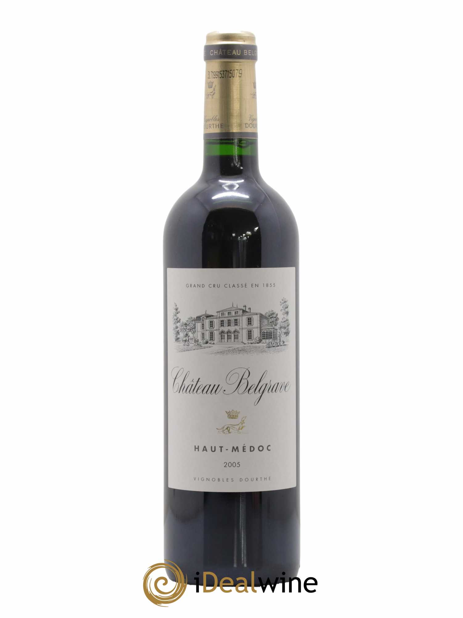 Château Belgrave 5ème Grand Cru Classé 2005 - Lot de 1 bouteille - 0