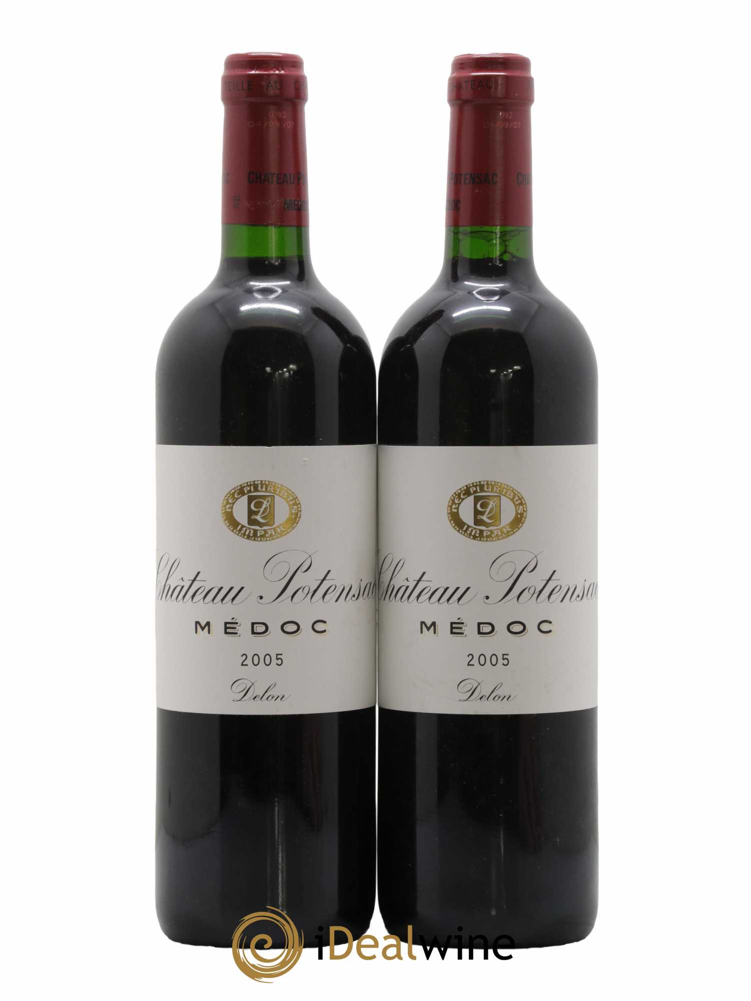 Château Potensac 2005 - Lot de 2 bouteilles - 0