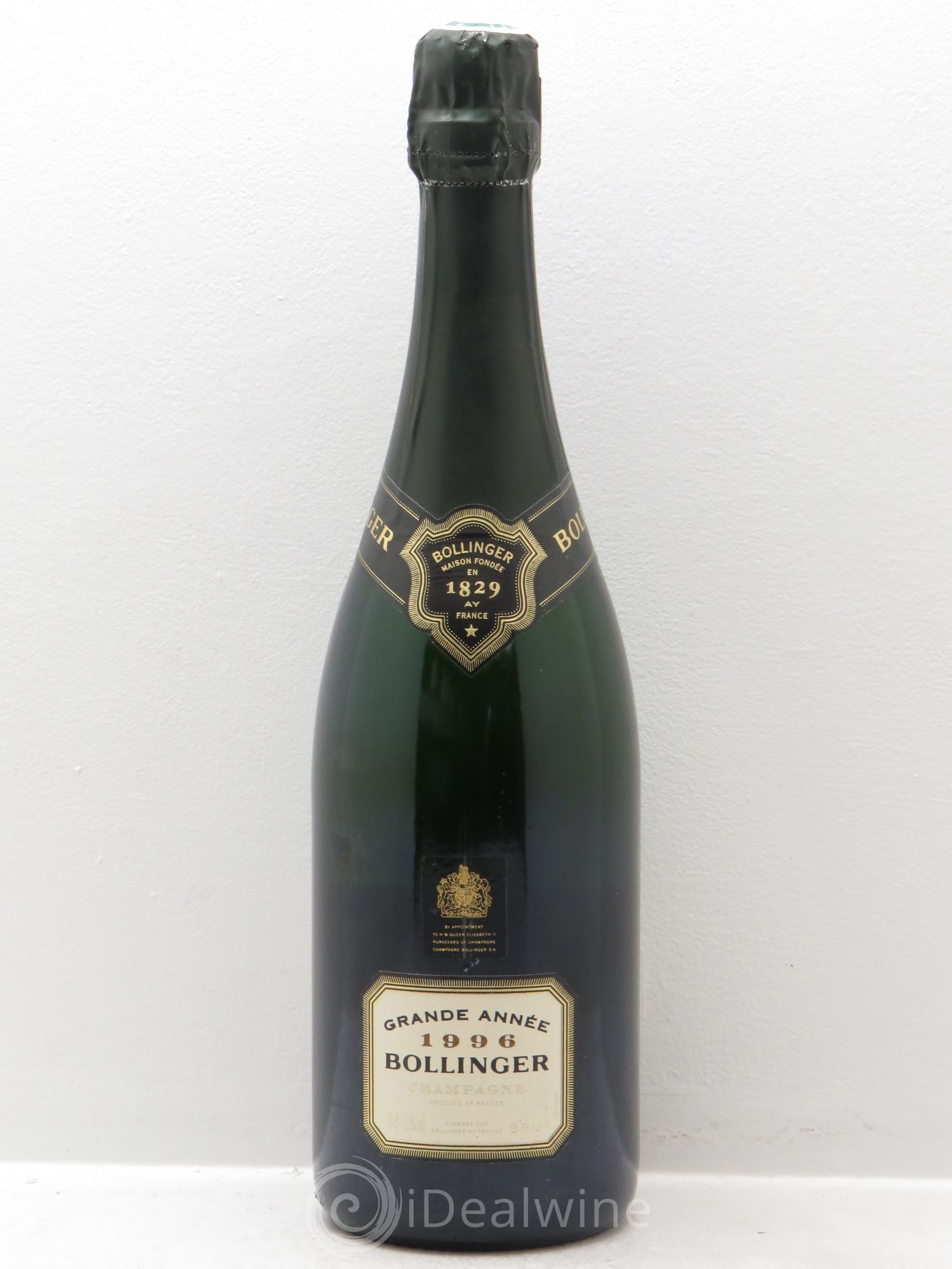 La Grande Année Brut Bollinger 1996 - Lot de 1 bouteille - 0