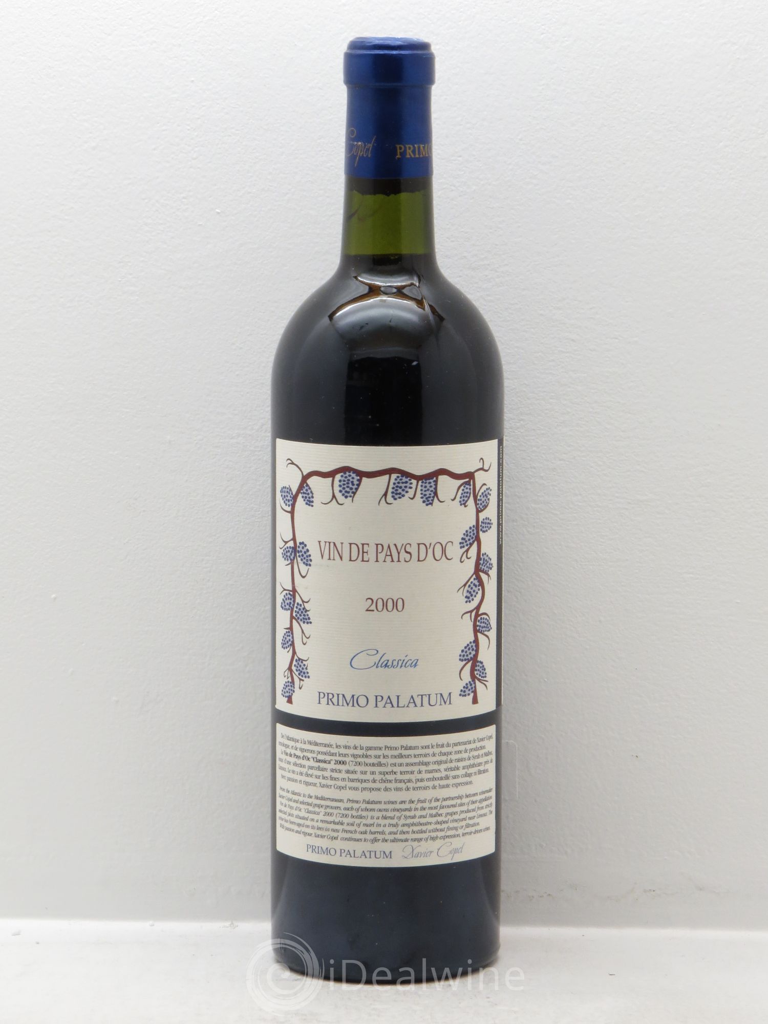 Pays d'Oc Classica Primo Palatum (sans prix de réserve) 2000 - Posten von 1 Flasche - 0
