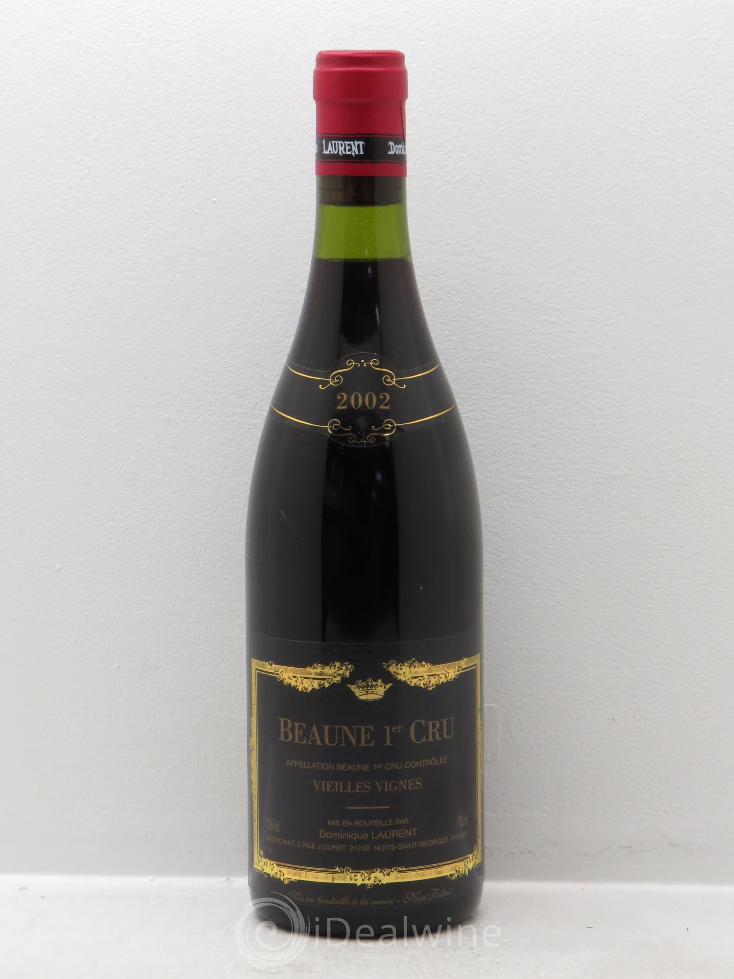 Beaune 1er Cru Vieilles vignes - Dominique Laurent 2002 - Posten von 1 Flasche - 0