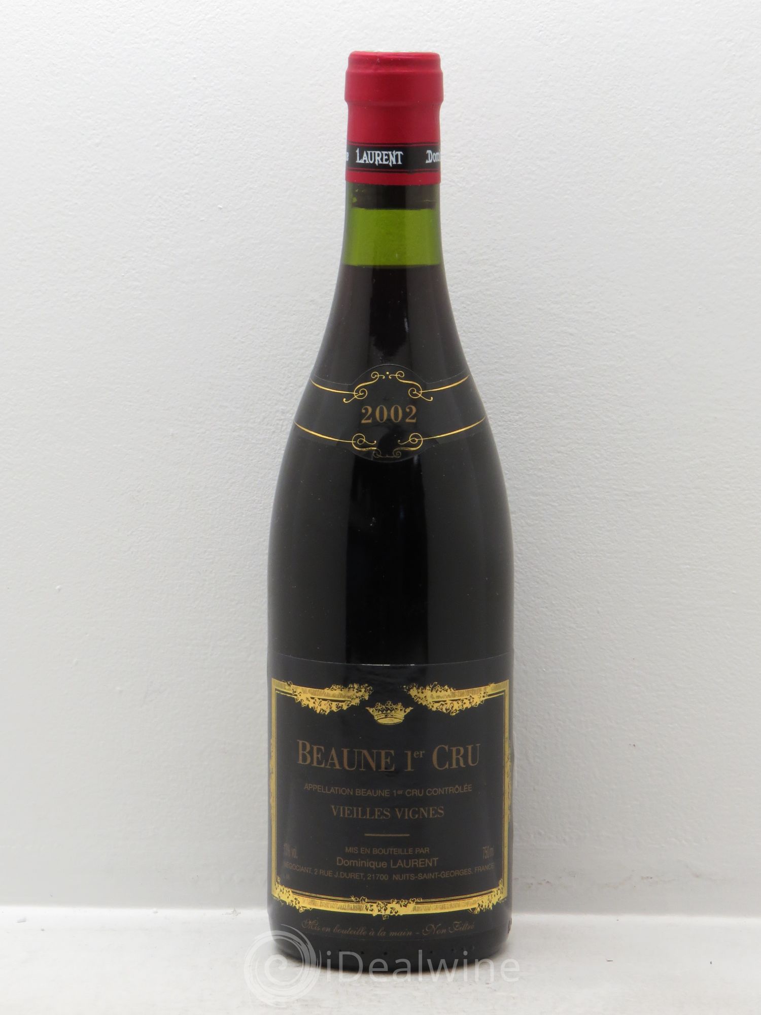 Beaune 1er Cru Vieilles vignes - Dominique Laurent 2002 - Posten von 1 Flasche - 0