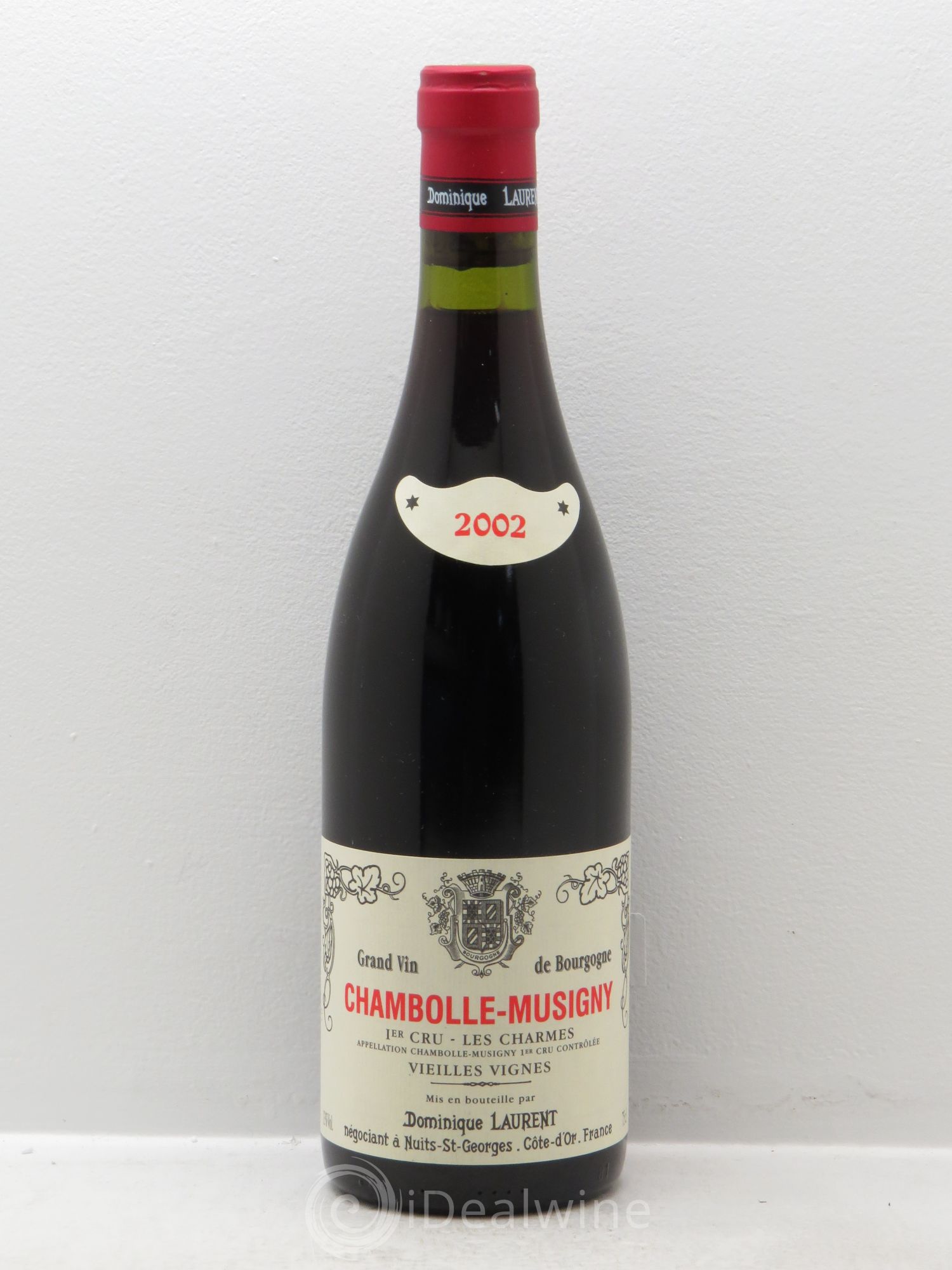 Chambolle-Musigny 1er Cru Vieille vignes - Dominique Laurent 2002 - Posten von 1 Flasche - 0
