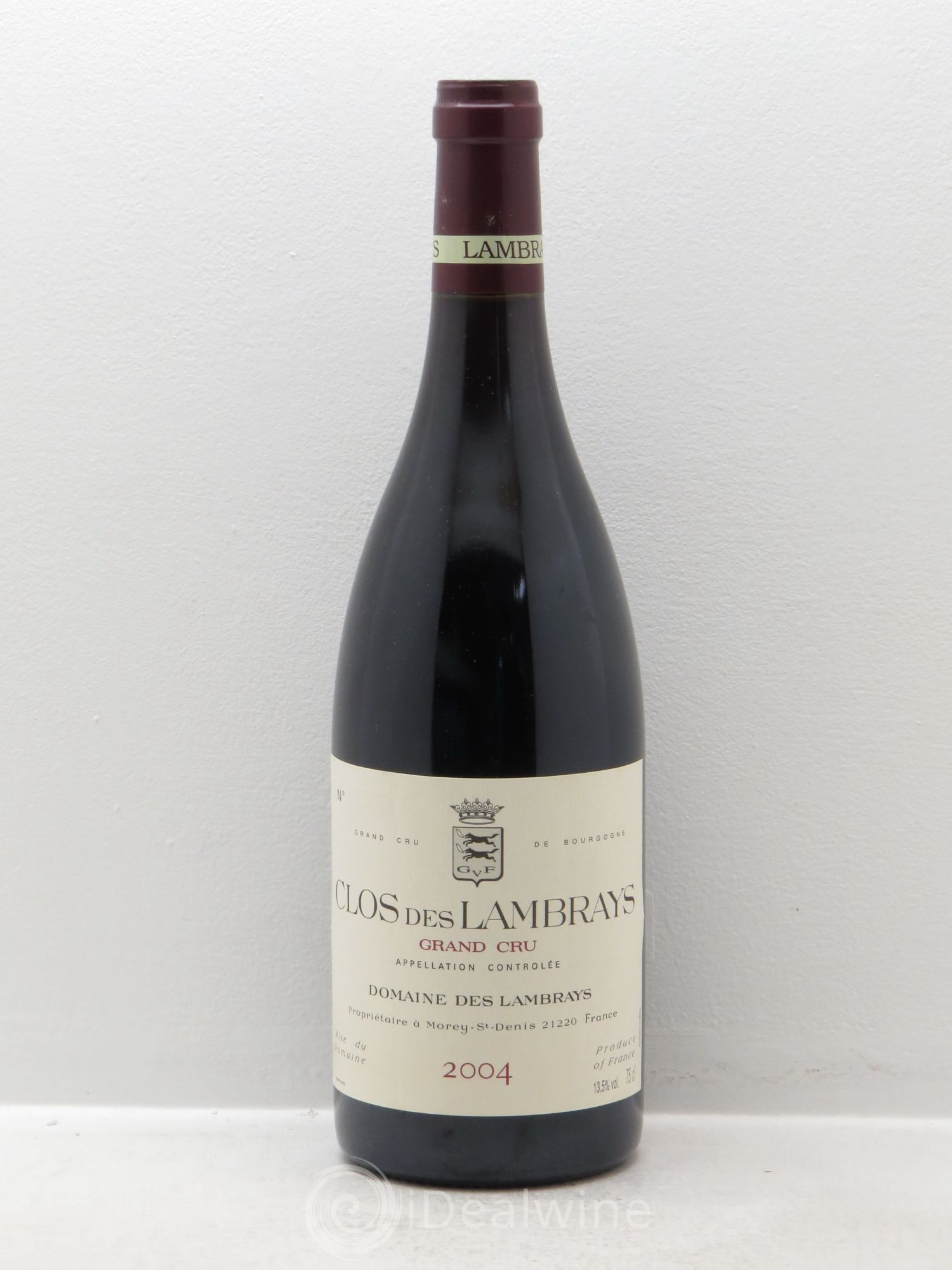 Clos des Lambrays Grand Cru Domaine des Lambrays 2004 - Lot de 1 bouteille - 0
