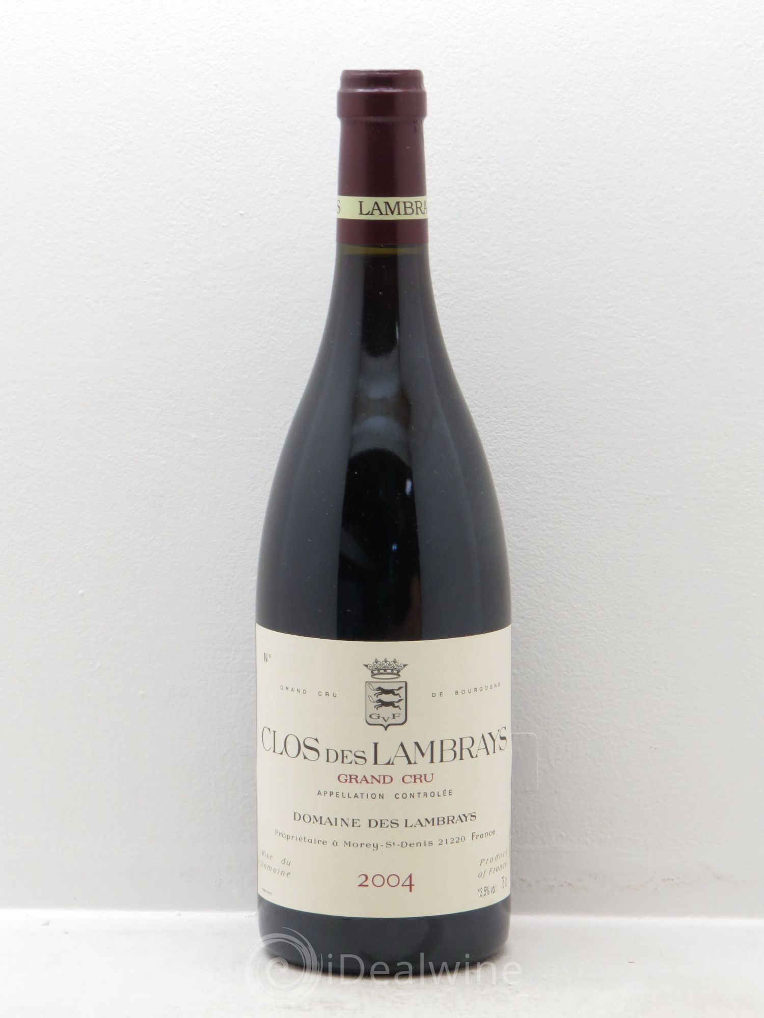 Clos des Lambrays Grand Cru Domaine des Lambrays 2004 - Lot de 1 bouteille - 0