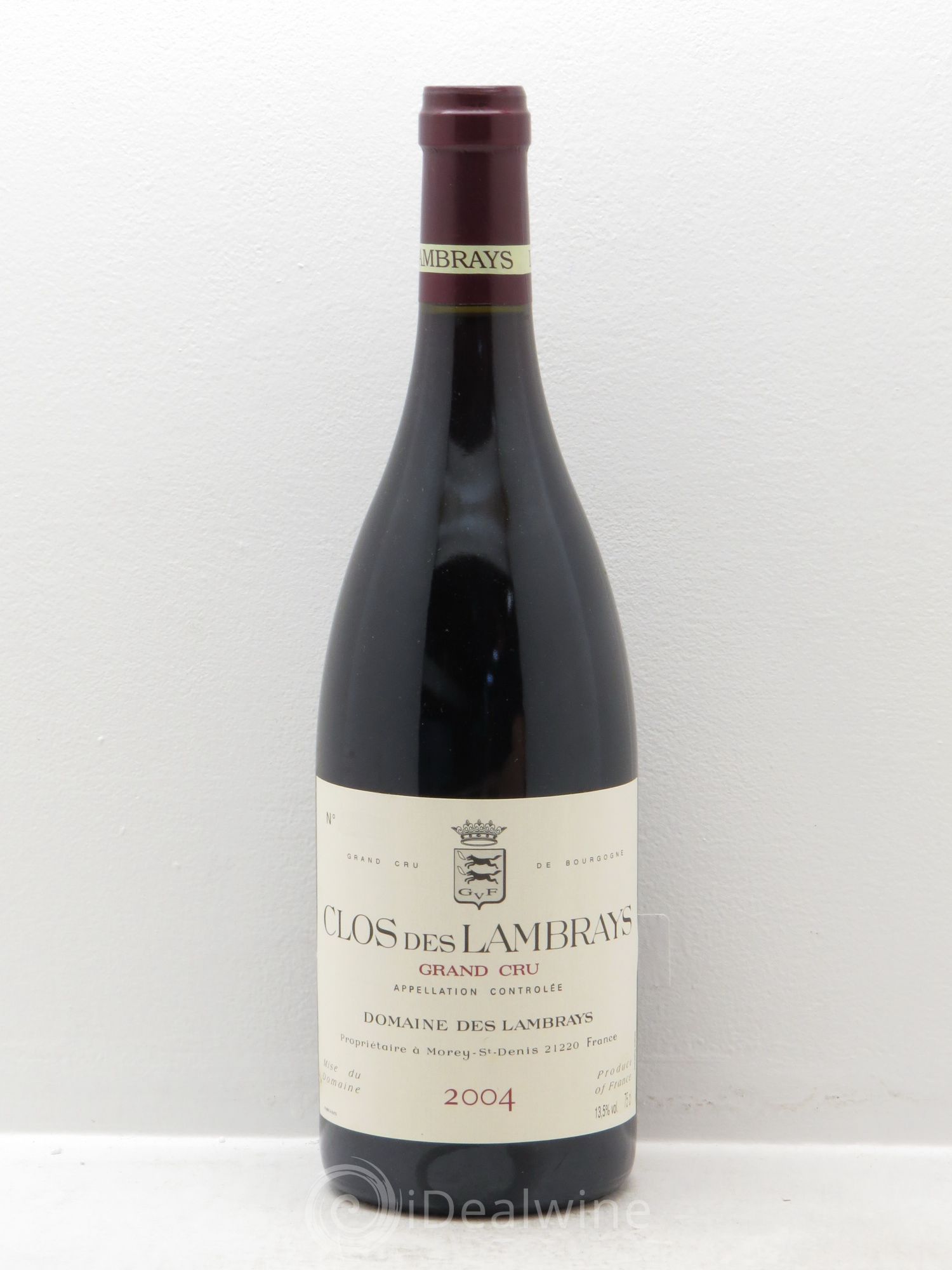 Clos des Lambrays Grand Cru Domaine des Lambrays 2004 - Lot de 1 bouteille - 0