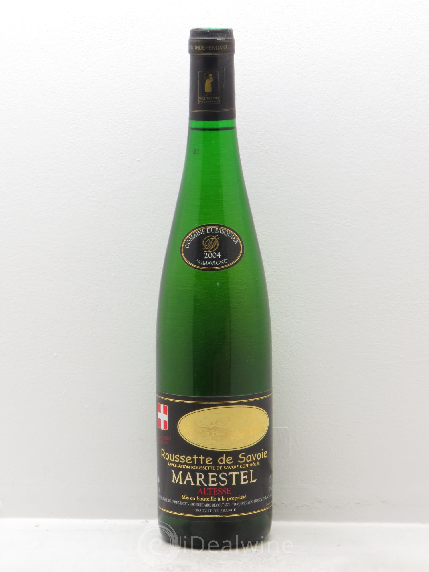 Vin de Savoie Roussette de Savoir -Marestel -Altesse -Aimavigne -Domaine Dupasquier (sans prix de réserve) 2004 - Posten von 1 Flasche - 0