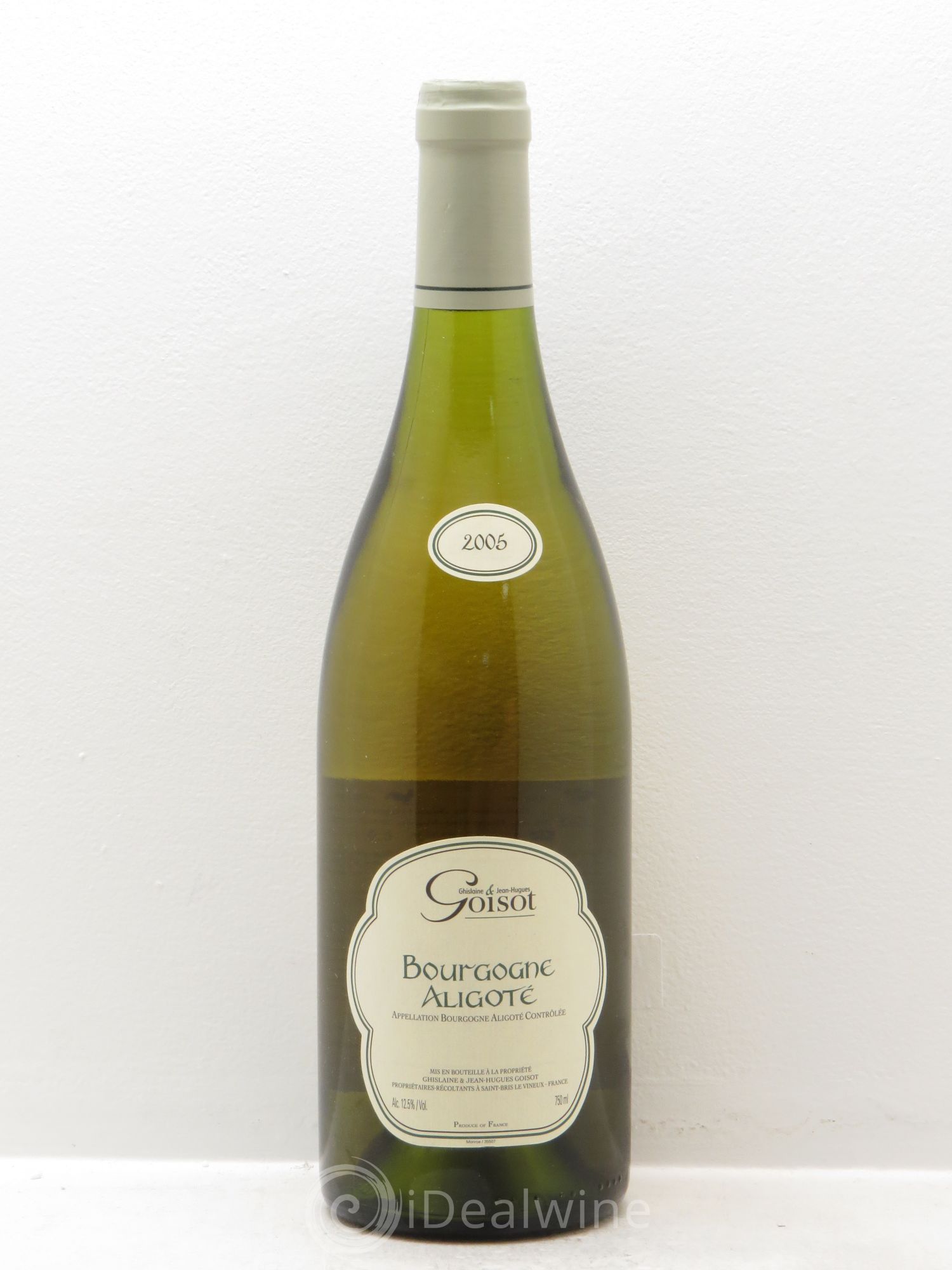 Bourgogne Aligoté - Goisot (sans prix de réserve) 2005 - Posten von 1 Flasche - 0