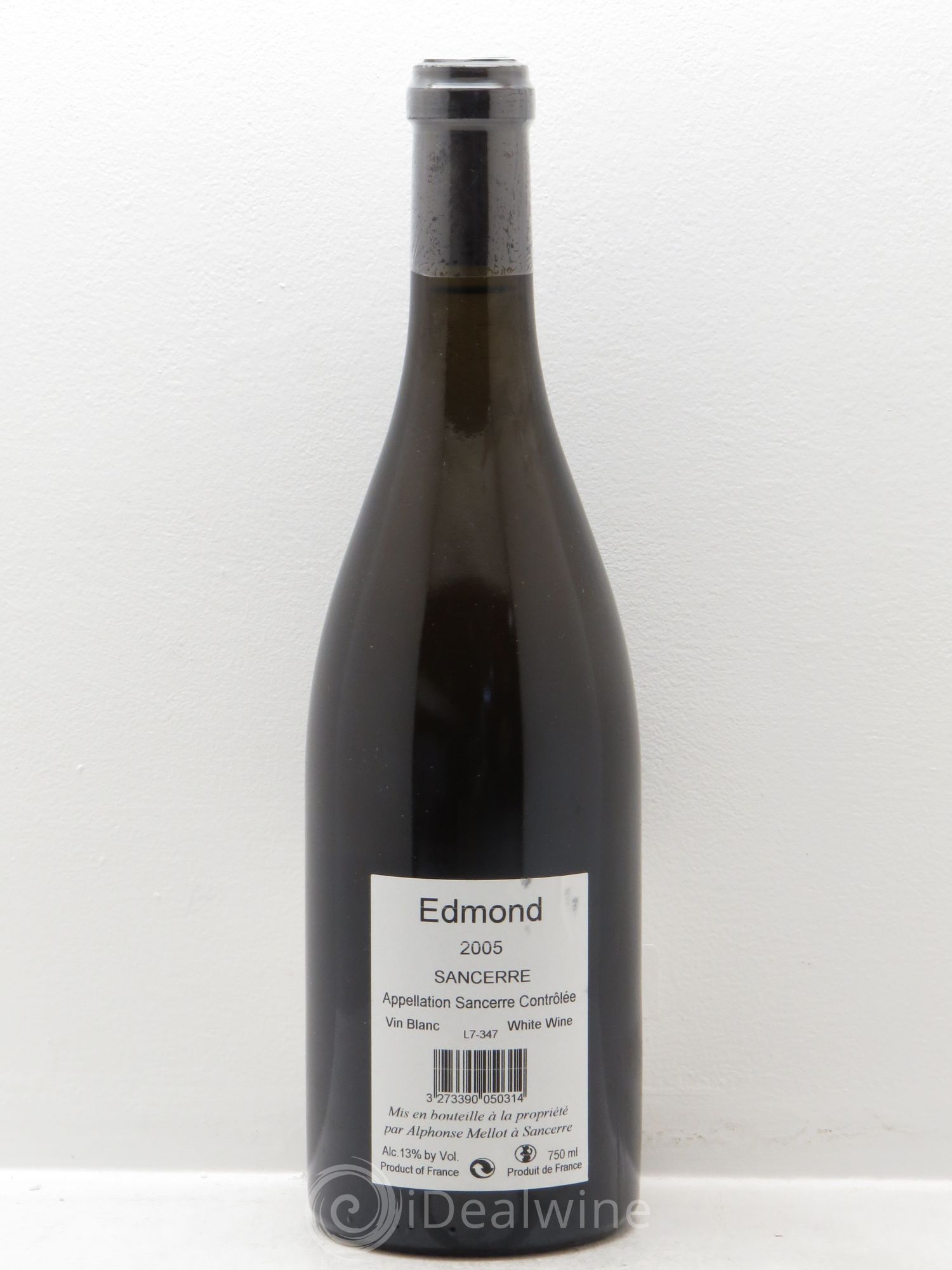 Sancerre Cuvée Edmond Alphonse Mellot 2005 - Lot de 1 bouteille - 1