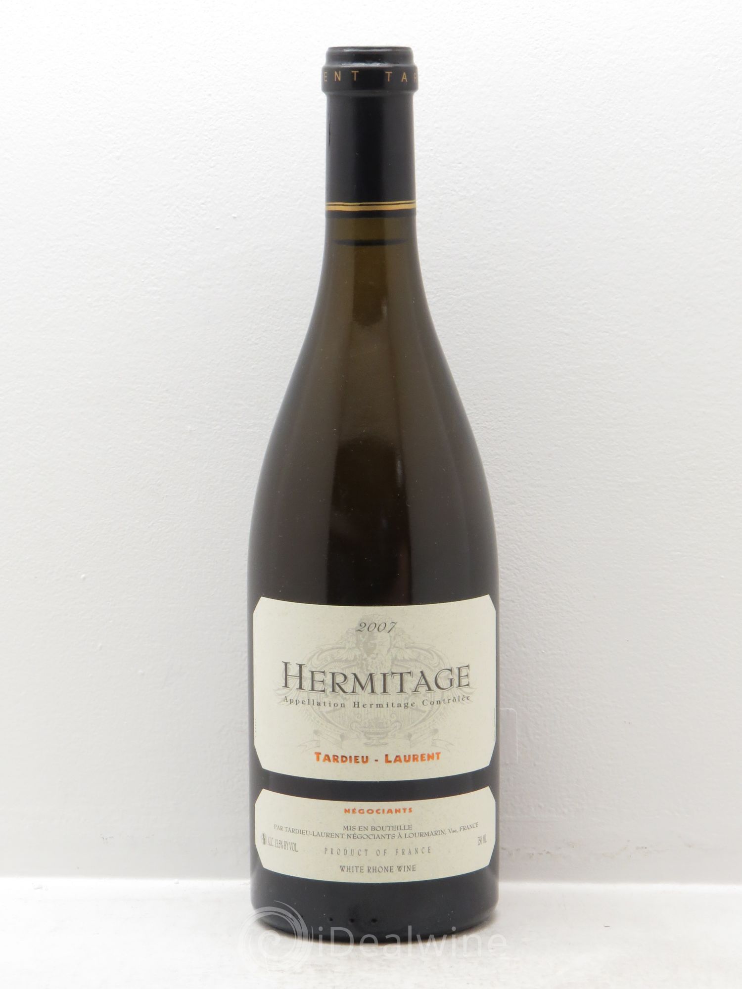 Hermitage Tardieu-Laurent Famille Tardieu 2007 - Lot de 1 bouteille - 0
