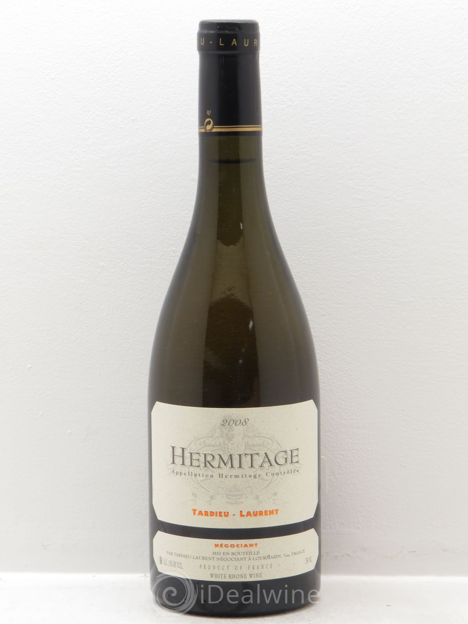 Hermitage Tardieu-Laurent Famille Tardieu 2008 - Lot de 1 bouteille - 0