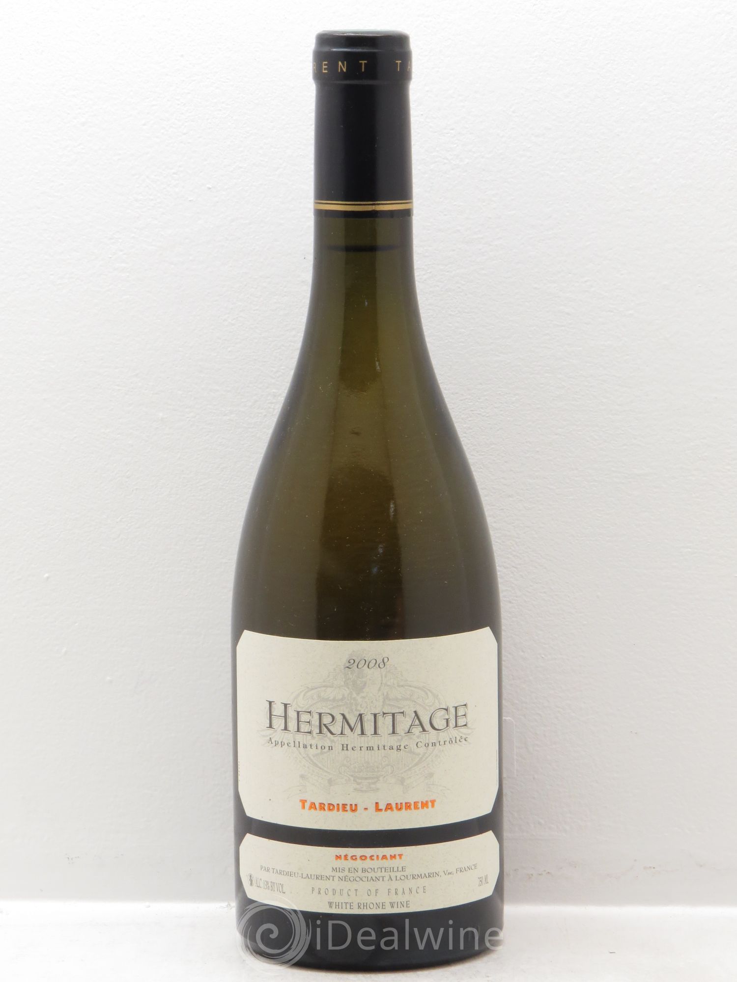 Hermitage Tardieu-Laurent Famille Tardieu 2008 - Lot de 1 bouteille - 0
