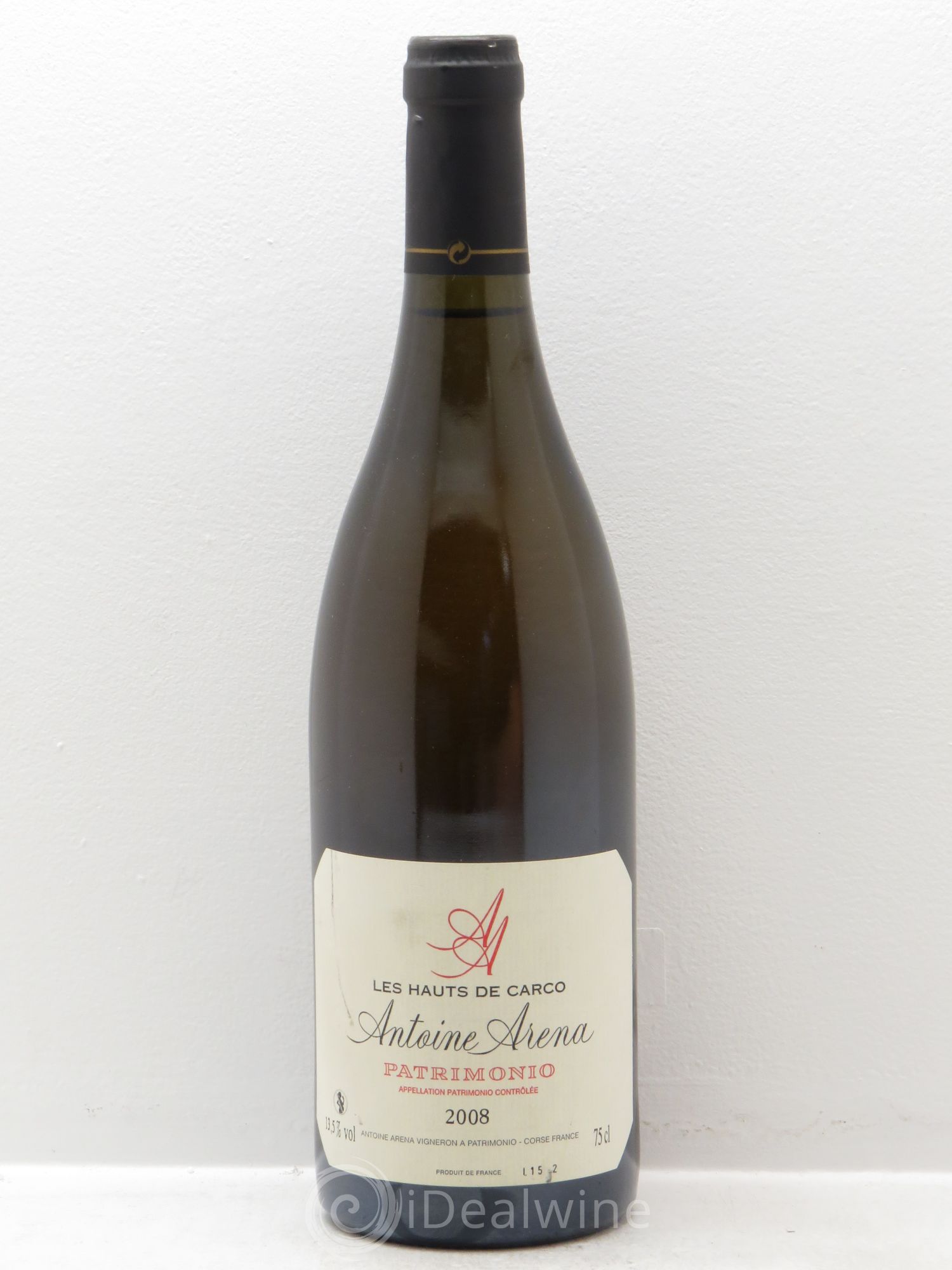 Patrimonio Carco Antoine Arena (sans prix de réserve) 2008 - Lot de 1 bouteille - 0