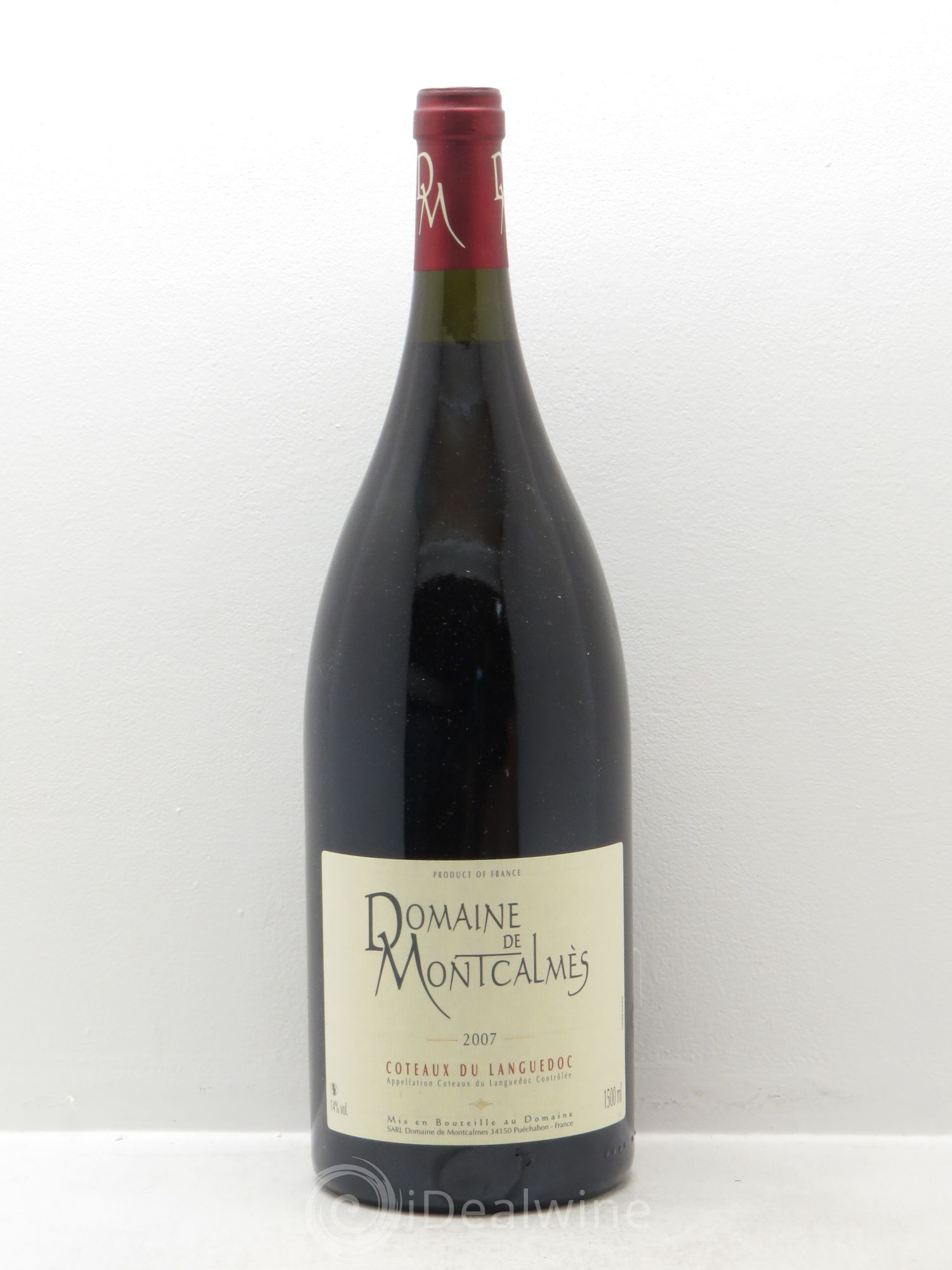 Coteaux du Languedoc Domaine Montcalmès 2007 - Posten von 1 Magnum - 0