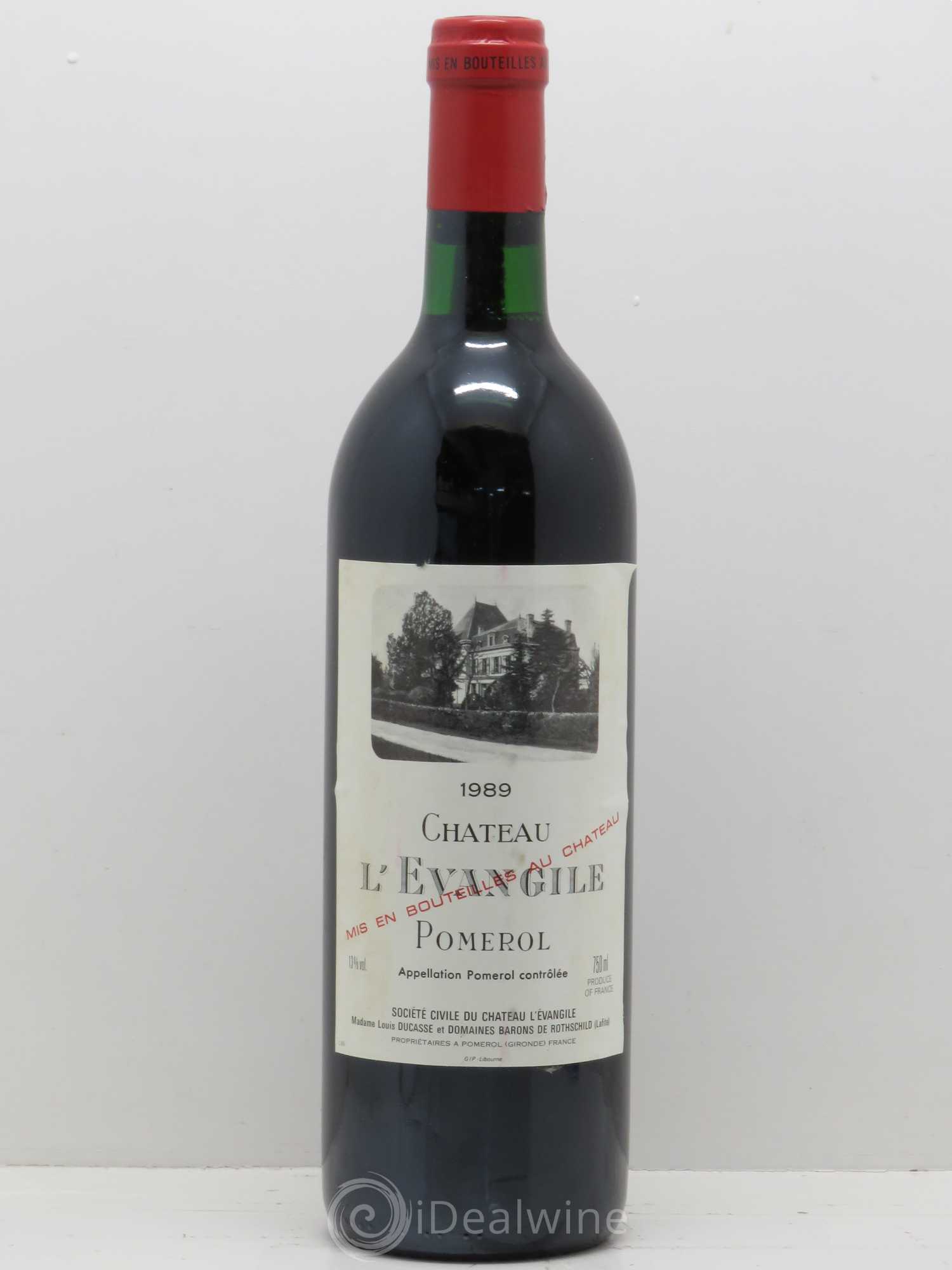 Château l' Évangile 1989 - Lot de 1 bouteille - 0