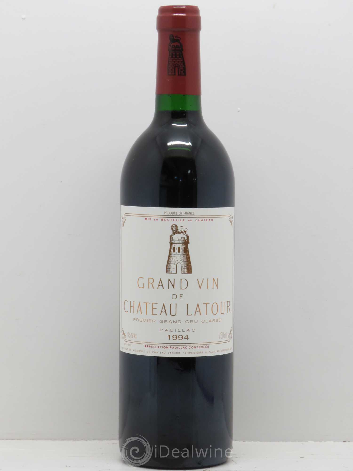 Château Latour 1er Grand Cru Classé 1994 - Lot de 1 bouteille - 0