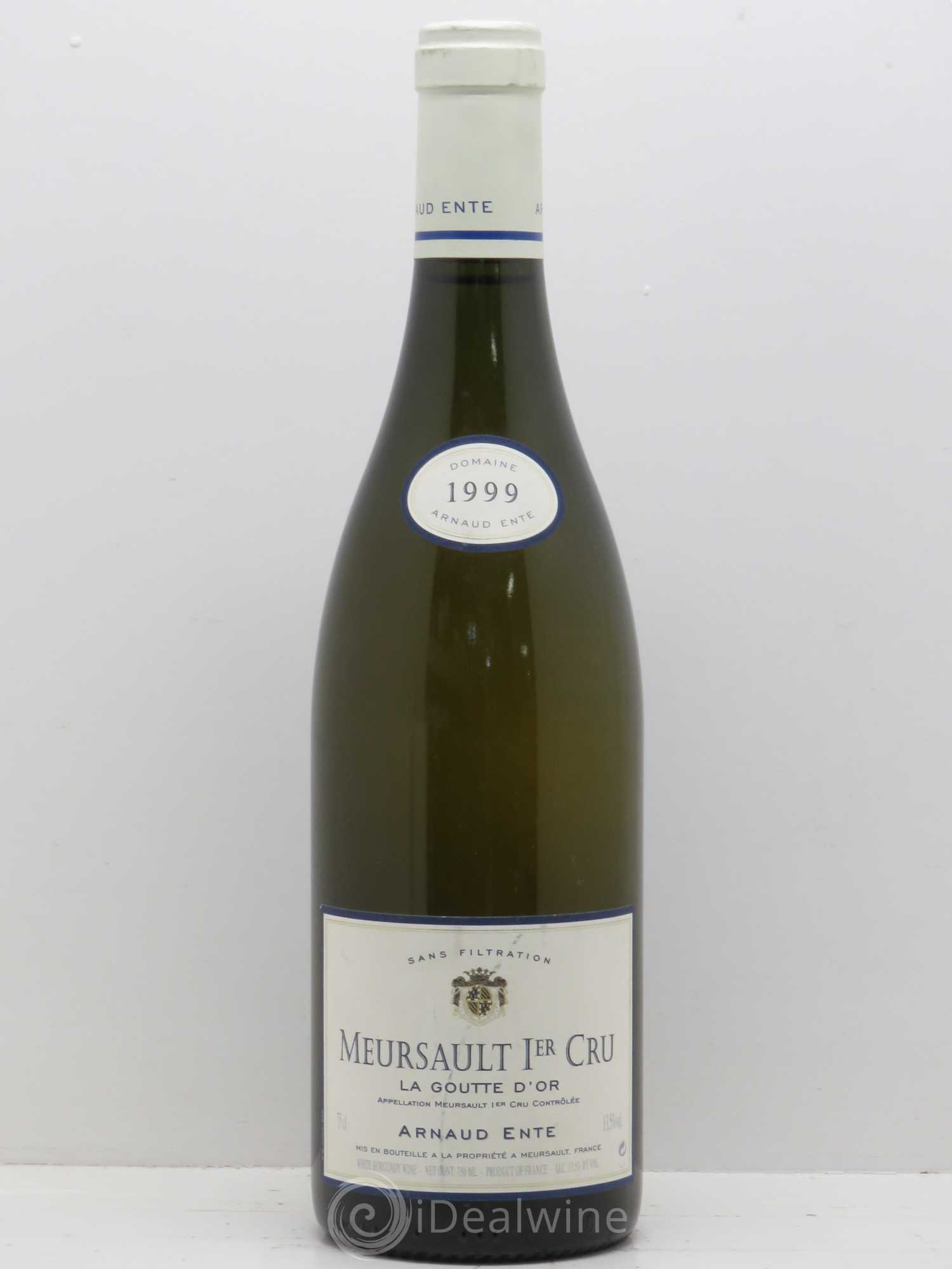 Meursault 1er Cru Goutte D'Or Arnaud Ente 1999 - Posten von 1 Flasche - 0