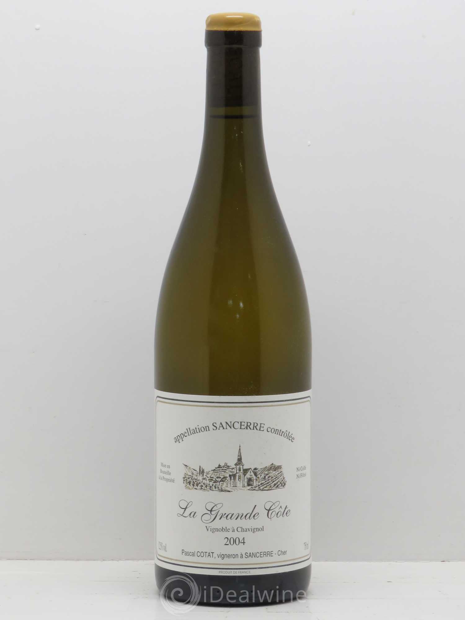Sancerre La Grande Côte P. Cotat 2004 - Posten von 1 Flasche - 0