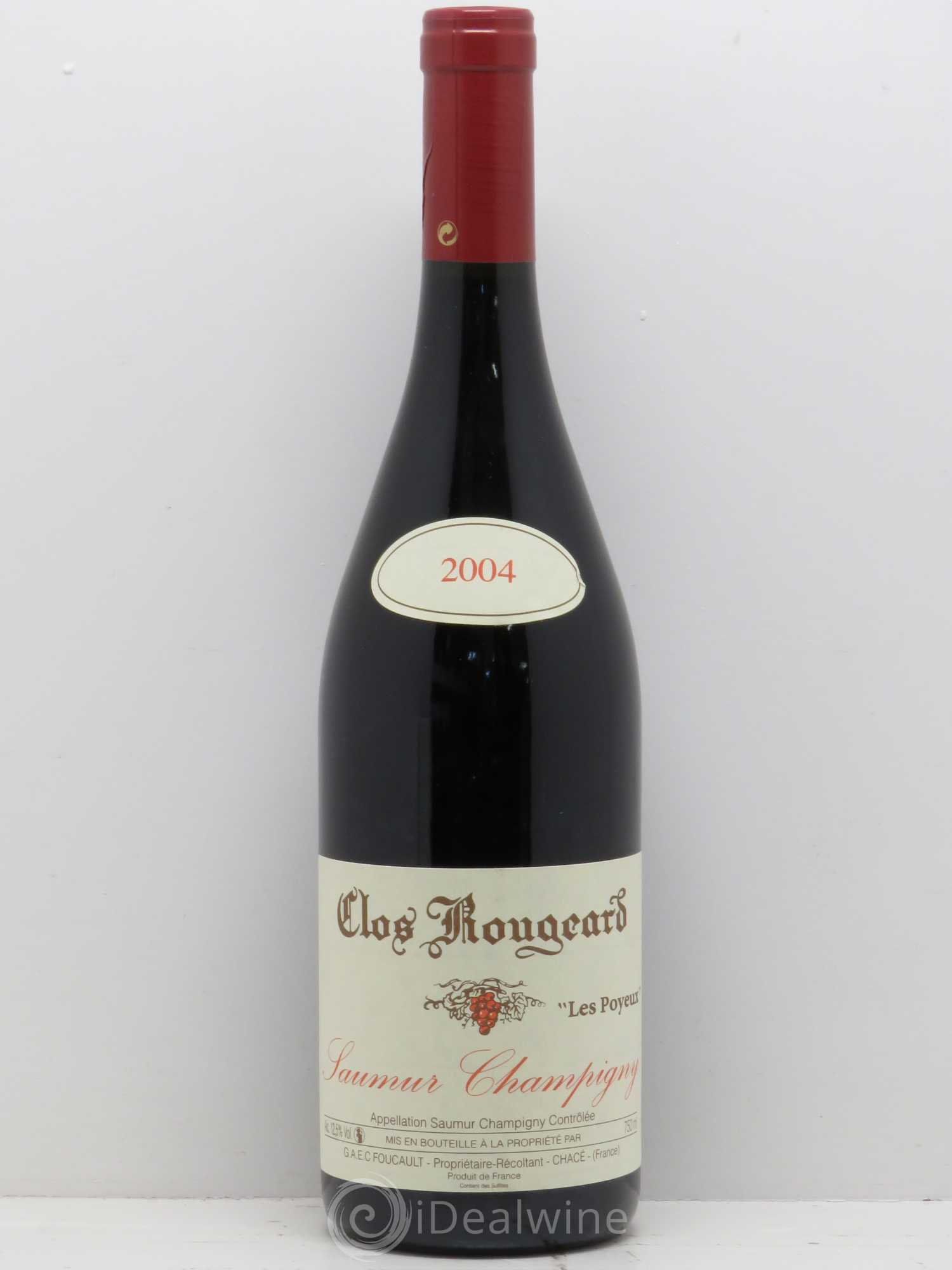 Saumur-Champigny Les Poyeux Clos Rougeard 2004 - Lot de 1 bouteille - 0