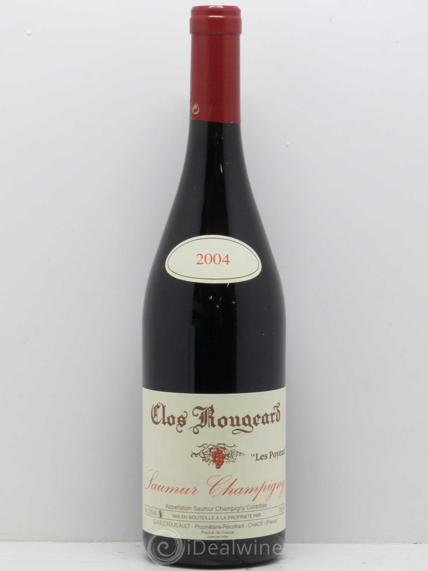Saumur-Champigny Les Poyeux Clos Rougeard 2004 - Lot de 1 bouteille - 0