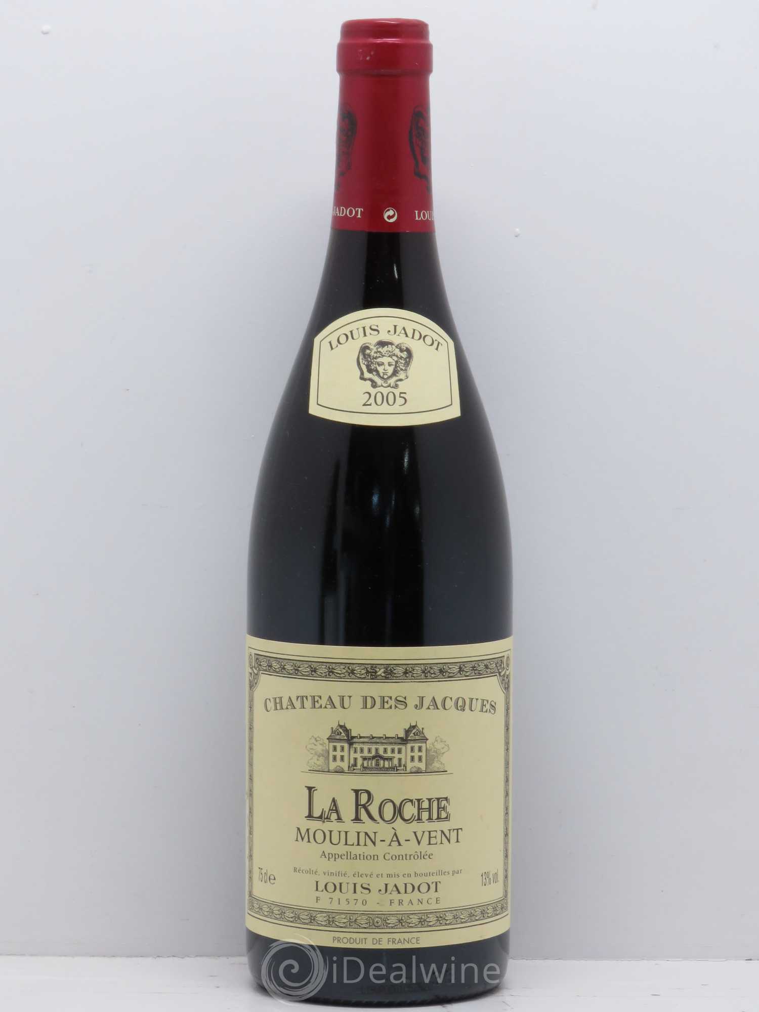 Moulin-à-Vent La Roche Château des Jacques 2005 - Lot de 1 bouteille - 0
