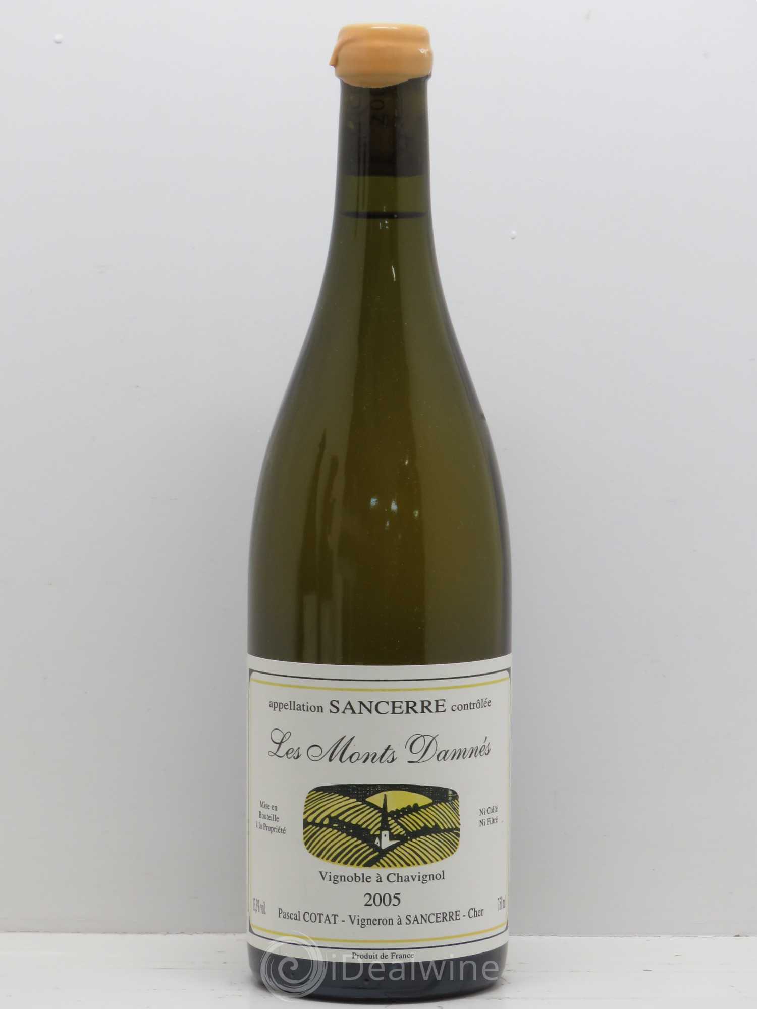 Sancerre Les Monts Damnes Pascal Cotat 2005 - Posten von 1 Flasche - 0