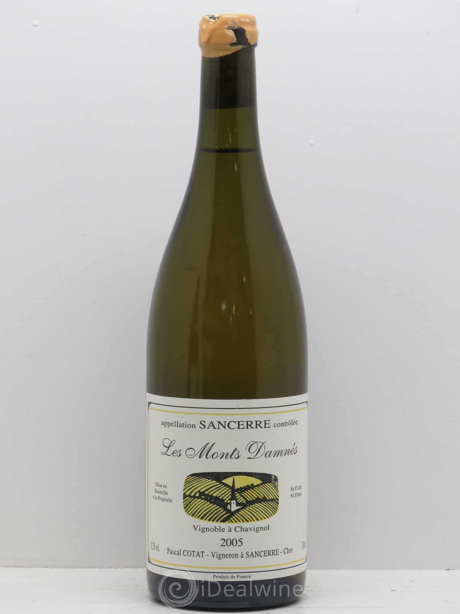 Sancerre Les Monts Damnes Pascal Cotat 2005 - Posten von 1 Flasche - 0