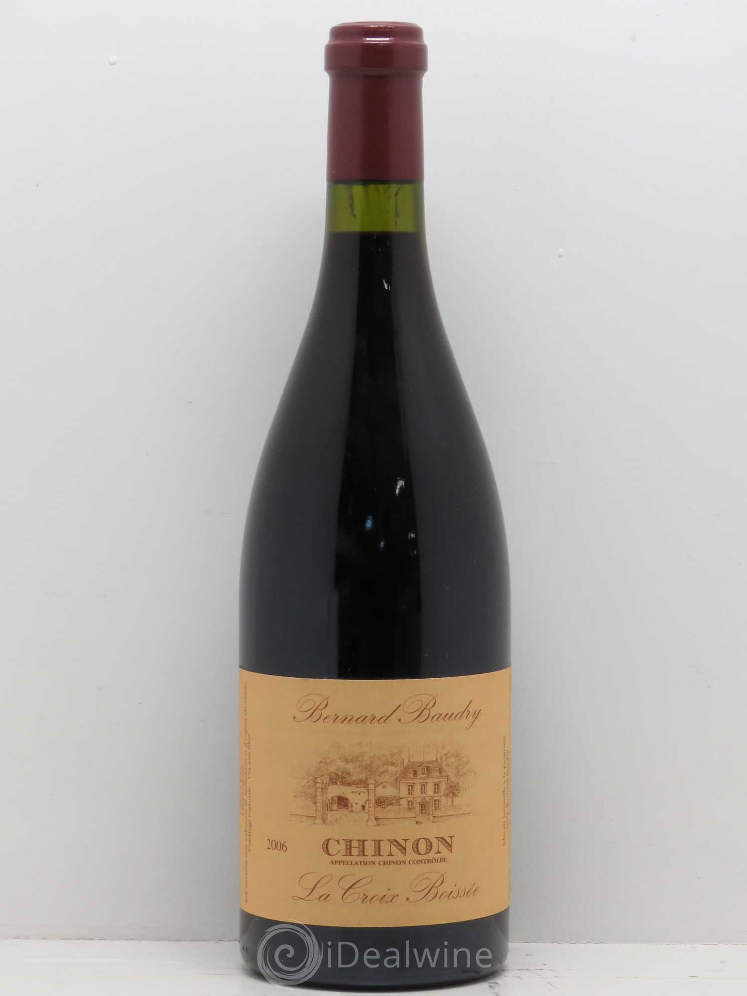 Chinon La Croix Boissée Bernard Baudry 2006 - Lot de 1 bouteille - 0