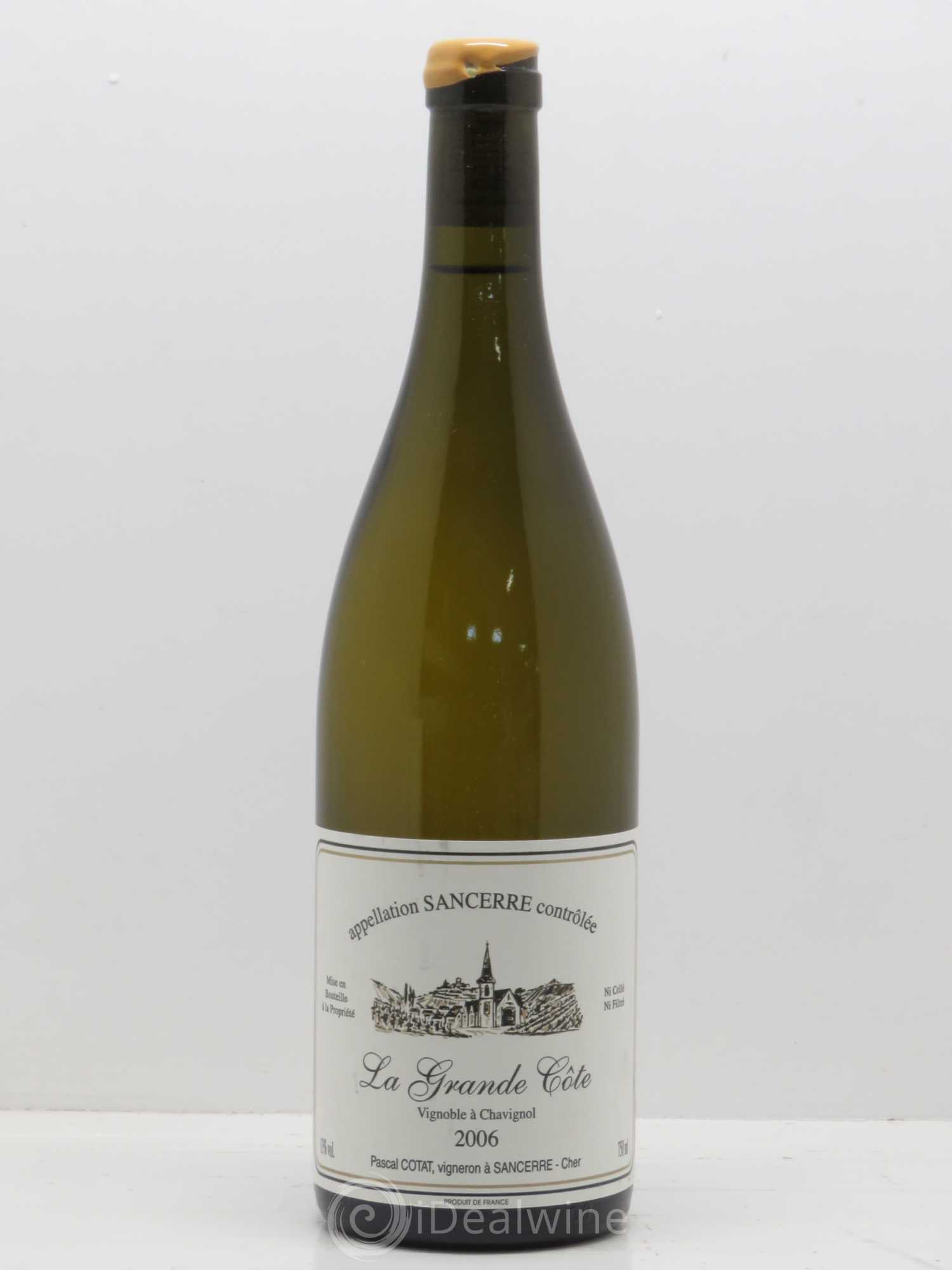 Sancerre La Grande Côte Pascal Cotat 2006 - Posten von 1 Flasche - 0