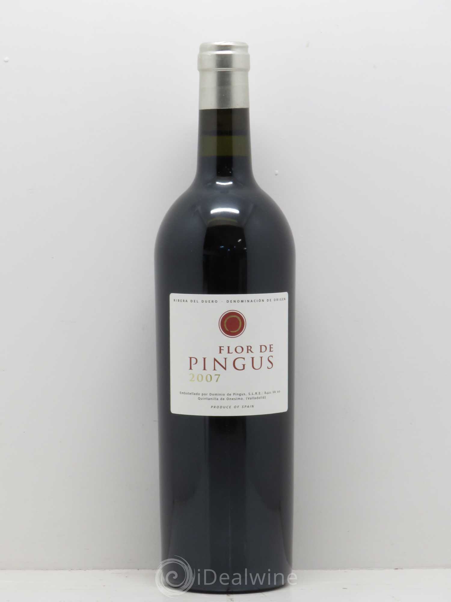 Ribera Del Duero Flor de Pingus Dominio de Pingus - Peter Sisseck 2007 - Lot de 1 bouteille - 0