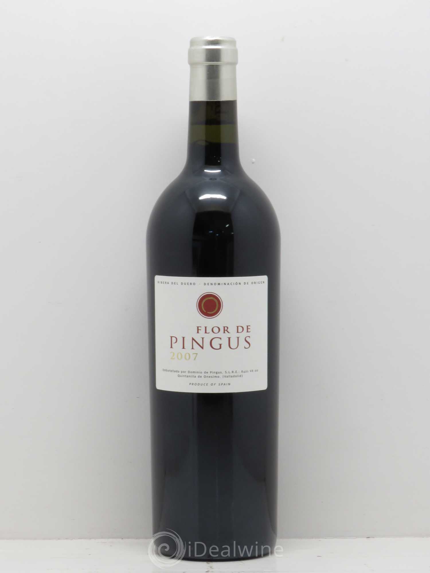 Ribera Del Duero Flor de Pingus Dominio de Pingus - Peter Sisseck 2007 - Lot de 1 bouteille - 0