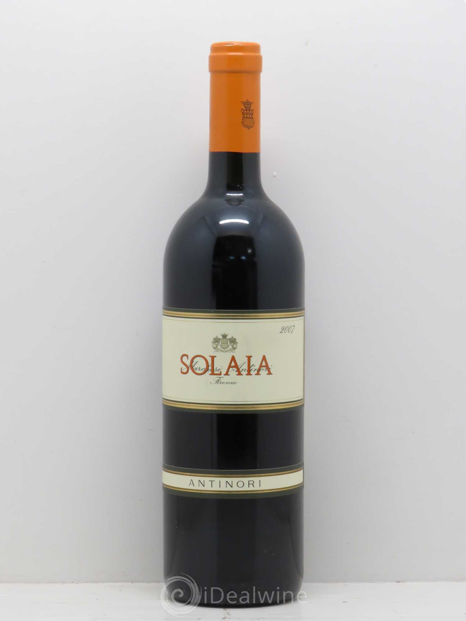 Toscana IGT Solaia Tenuta Tignanello - Marchesi Antinori 2007 - Lot de 1 bouteille - 0