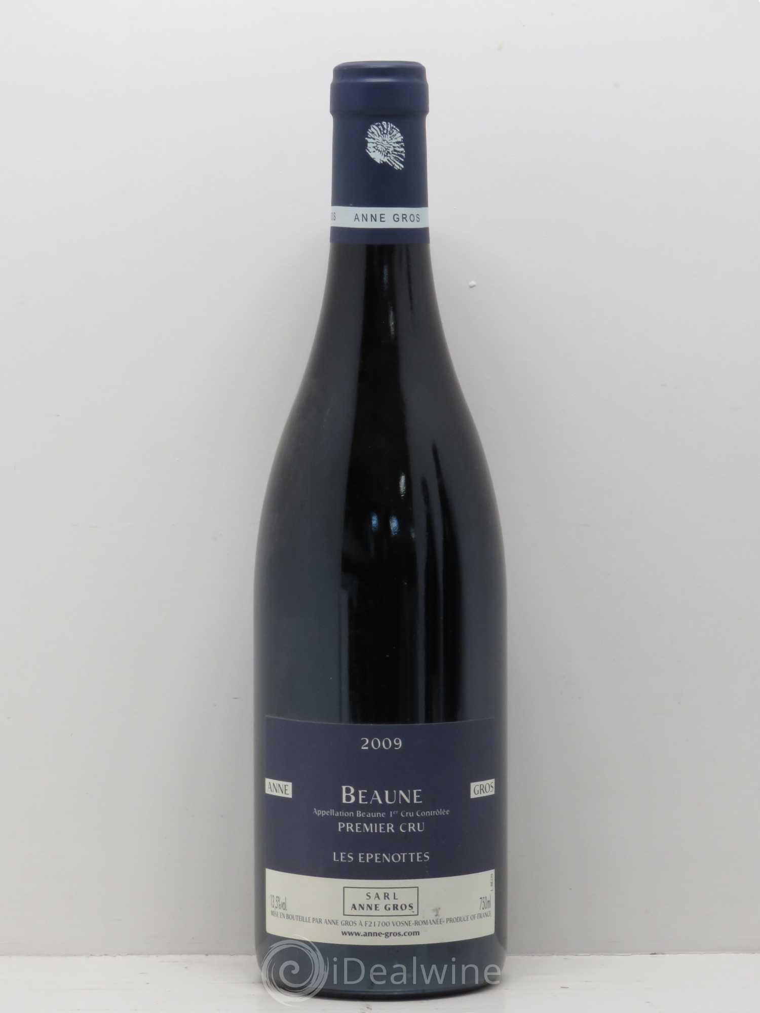 Beaune 1er Cru Les Epenottes Anne Gros 2009 - Lot de 1 bouteille - 0