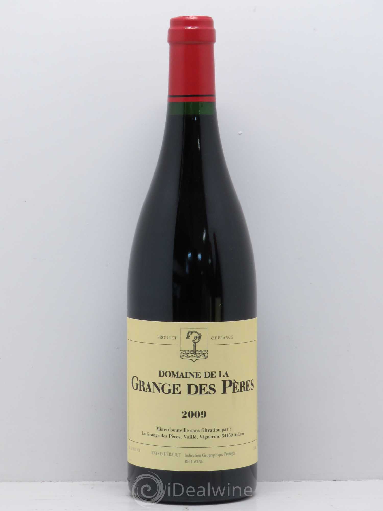 Pays d'Hérault Grange des Pères Laurent Vaillé 2009 - Lot de 1 bouteille - 0
