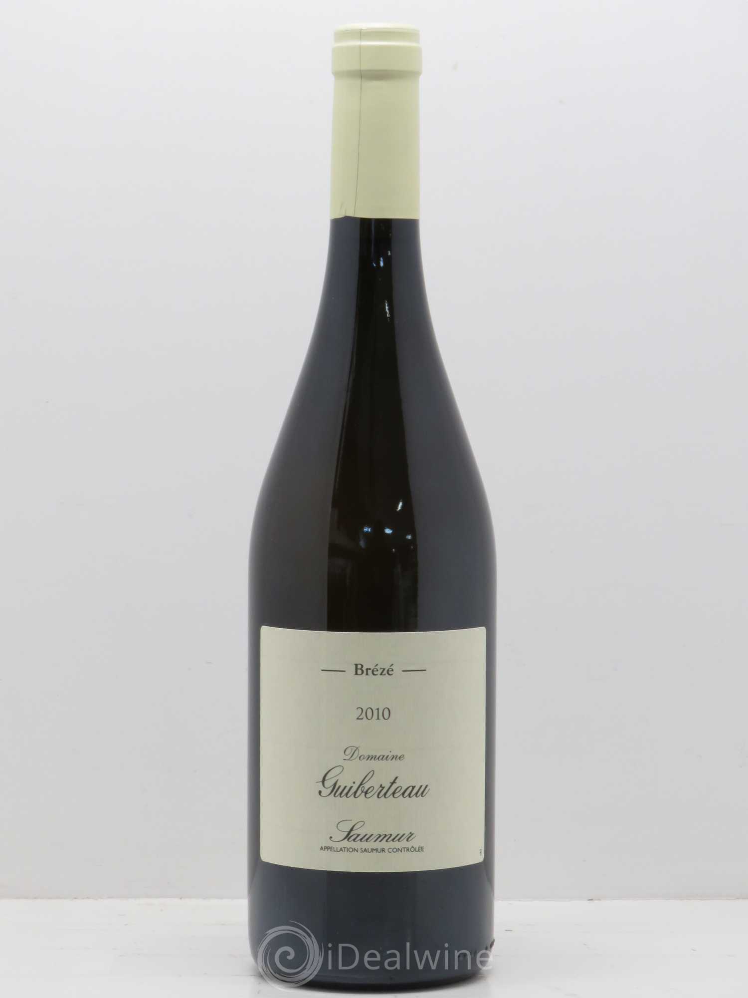 Saumur Brézé Domaine Guiberteau 2010 - Lot de 1 bouteille - 0
