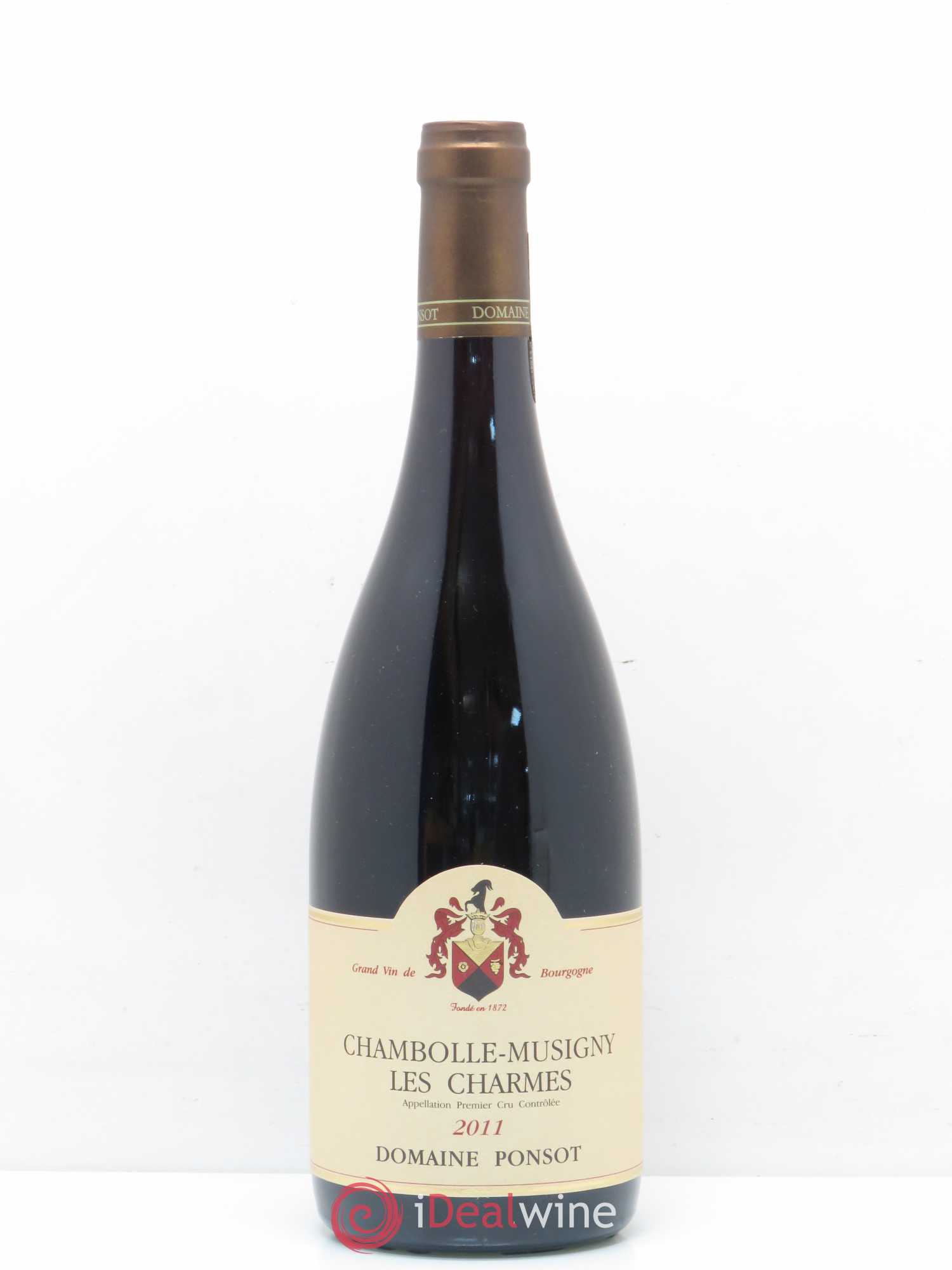 Chambolle-Musigny 1er Cru Les Charmes Ponsot (Domaine) 2011 - Lot de 1 bouteille - 0