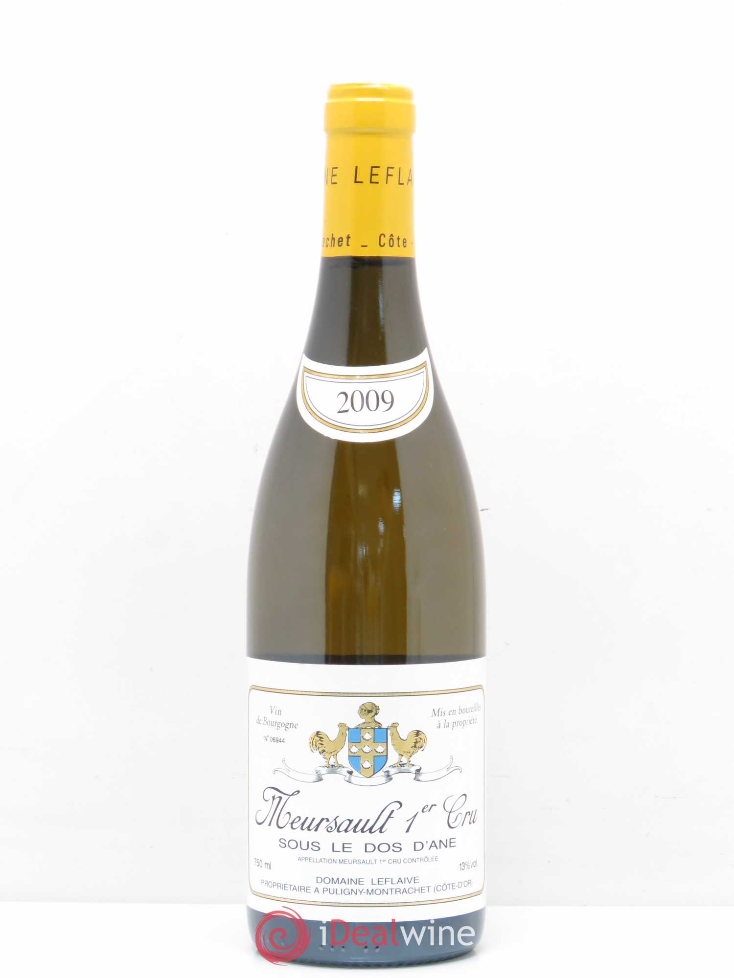 Meursault 1er Cru Sous le Dos d'Ane Leflaive (Domaine) 2009 - Lot de 1 bouteille - 0